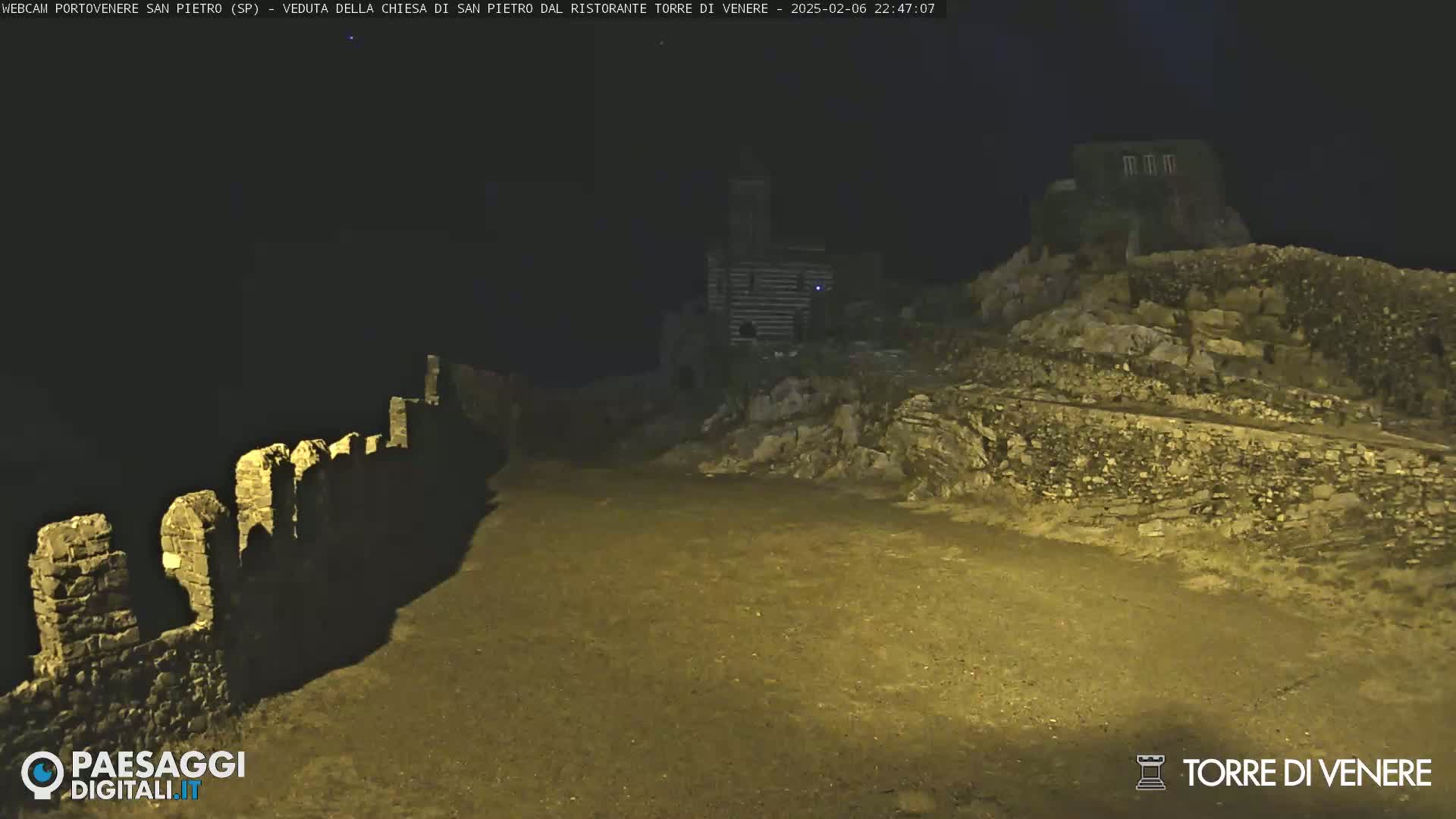 Portovenere Chiesa San Pietro (San Peter's Church Cam) - La Spezia, Linguria, Italy