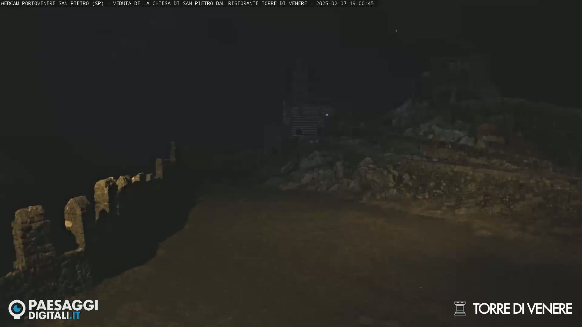 Portovenere Chiesa San Pietro (San Peter's Church Cam) - La Spezia, Linguria, Italy