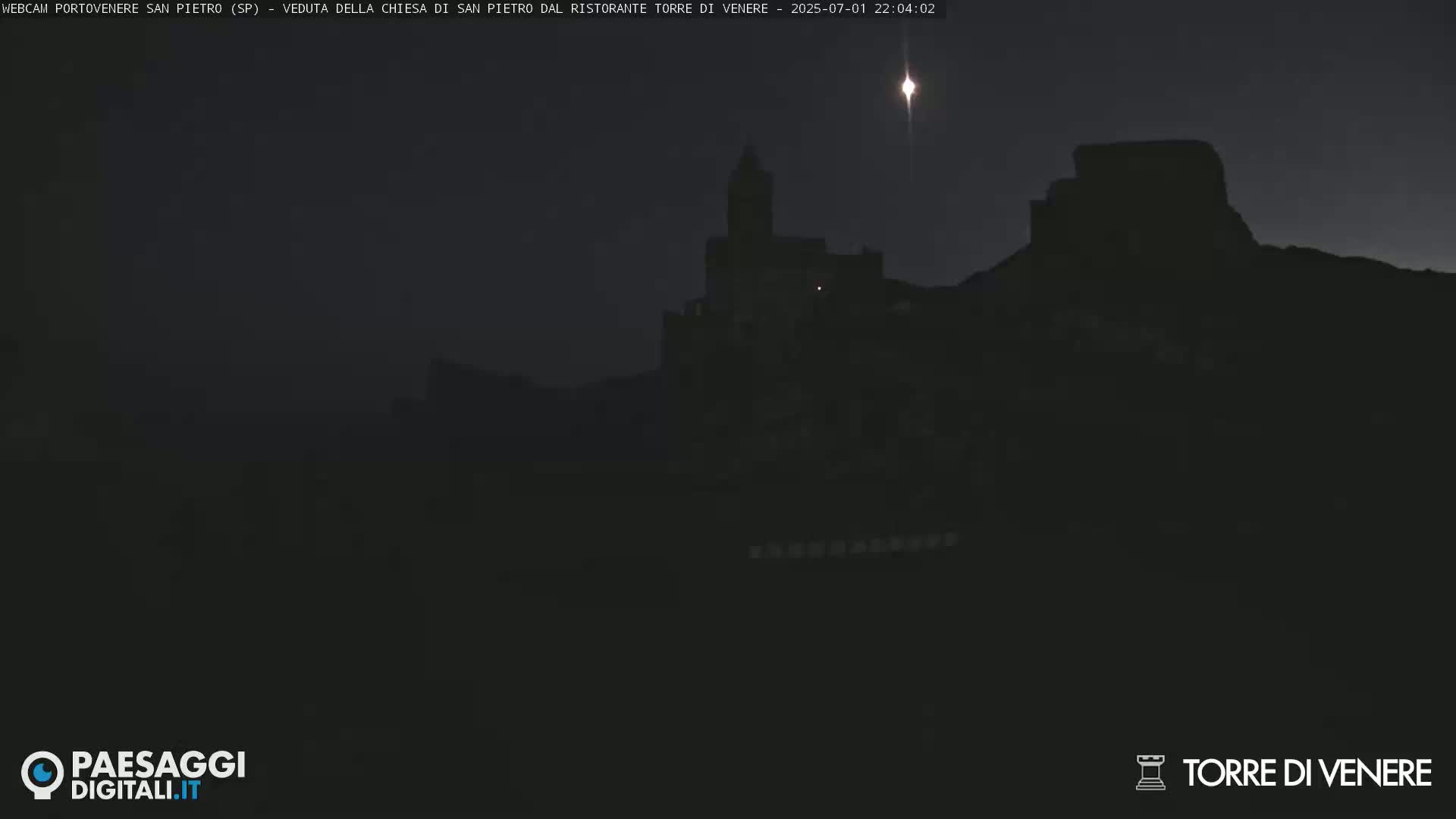 Portovenere Chiesa San Pietro (San Peter's Church Cam) - La Spezia, Linguria, Italy
