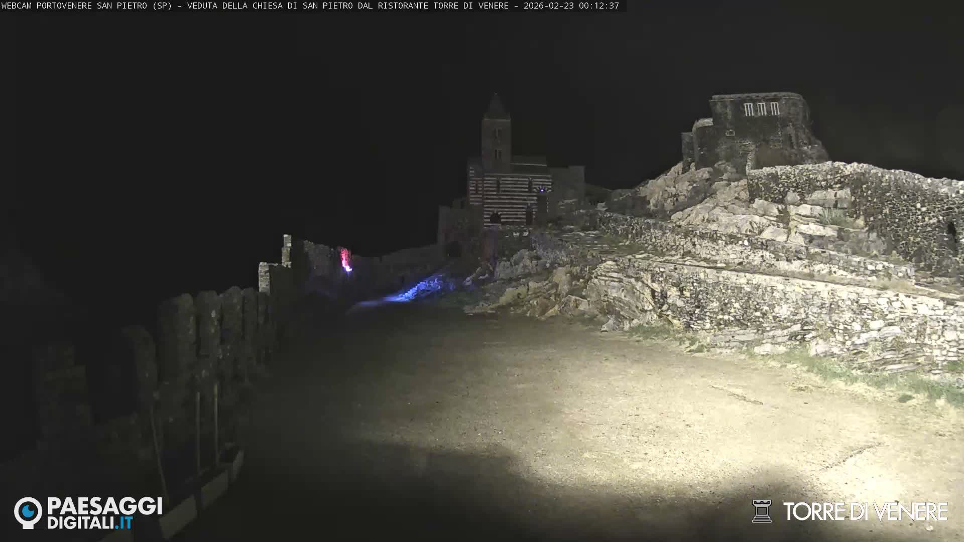 Portovenere Chiesa San Pietro (San Peter's Church Cam) - La Spezia, Linguria, Italy