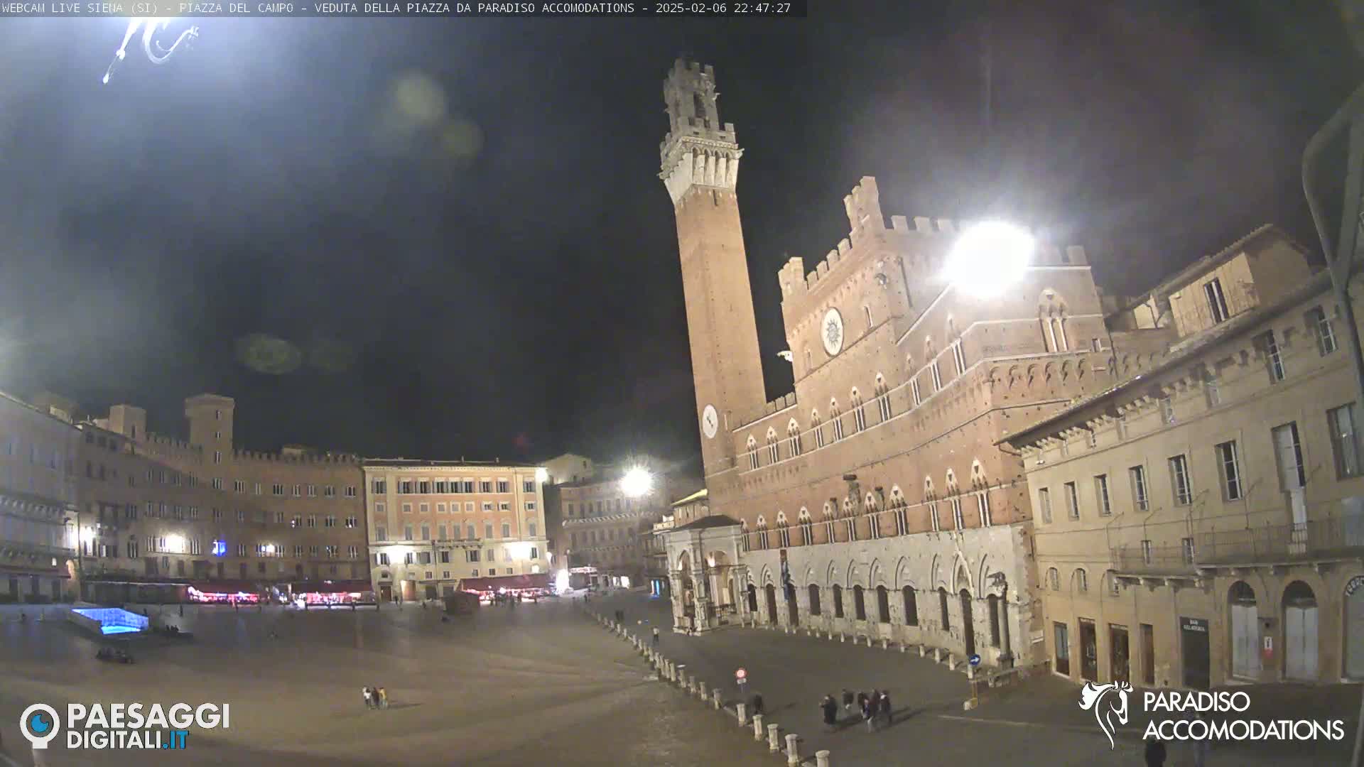  Siena , Piazza del Campo II Square Live Cam - Tuscany, Italy