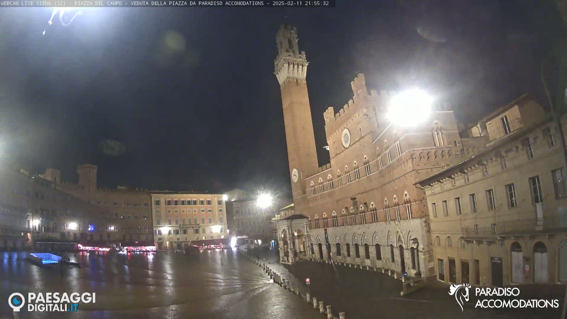  Siena , Piazza del Campo II Square Live Cam - Tuscany, Italy