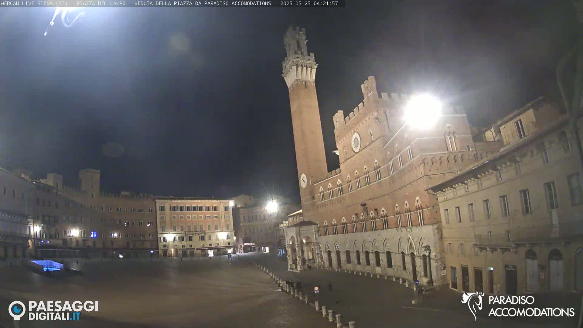  Siena , Piazza del Campo II Square Live Cam - Tuscany, Italy