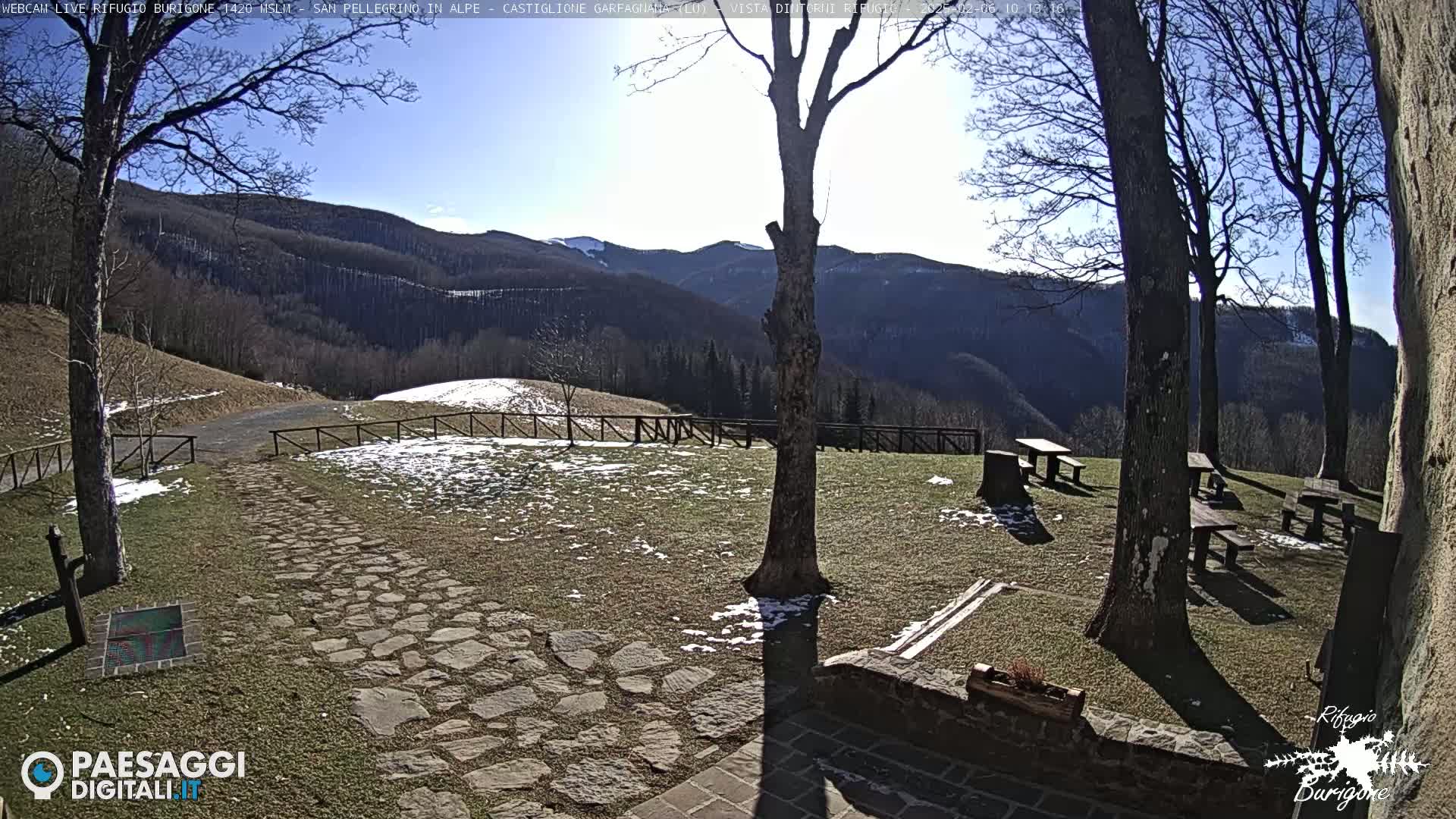  Garfagnana, Rifugio Burigone  Live Cam - Lucca, Tuscany, Italy