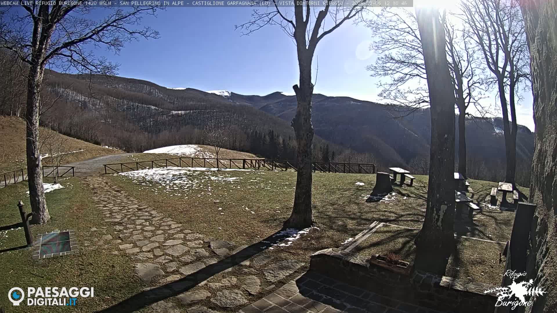  Garfagnana, Rifugio Burigone  Live Cam - Lucca, Tuscany, Italy