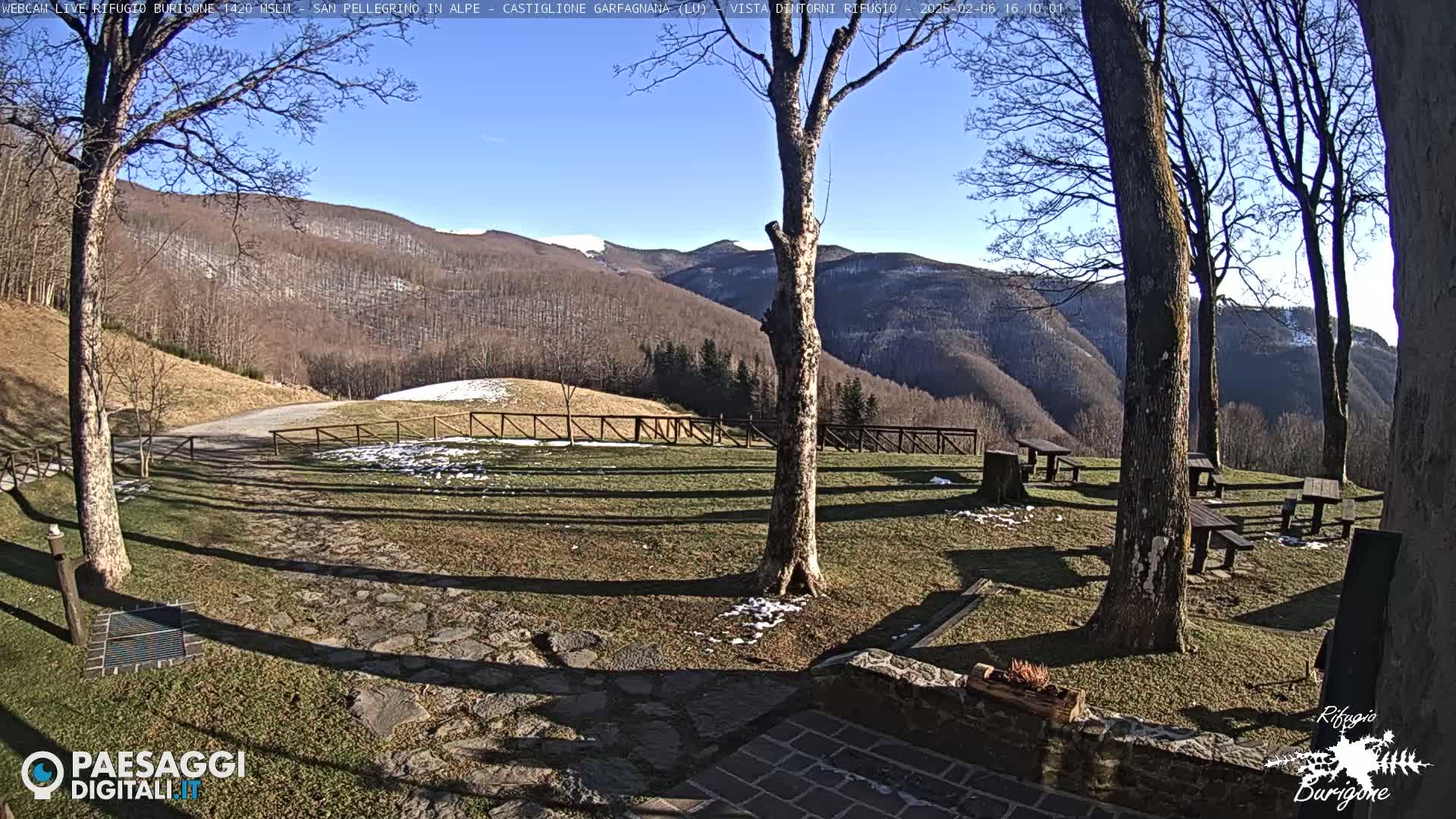 Garfagnana, Rifugio Burigone  Live Cam - Lucca, Tuscany, Italy