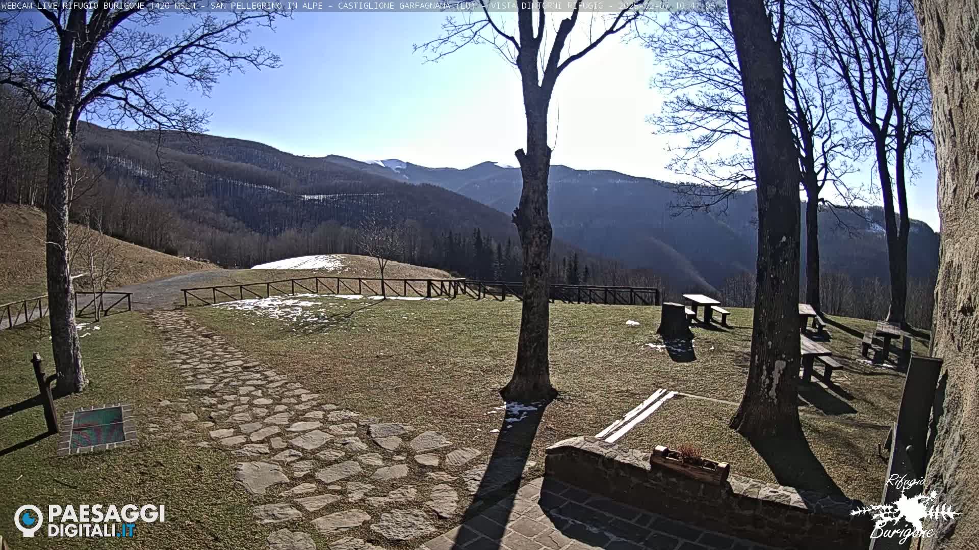  Garfagnana, Rifugio Burigone  Live Cam - Lucca, Tuscany, Italy