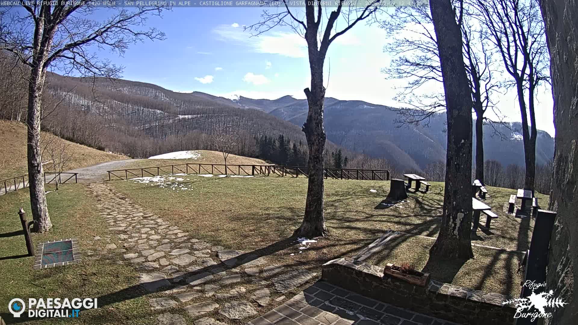  Garfagnana, Rifugio Burigone  Live Cam - Lucca, Tuscany, Italy