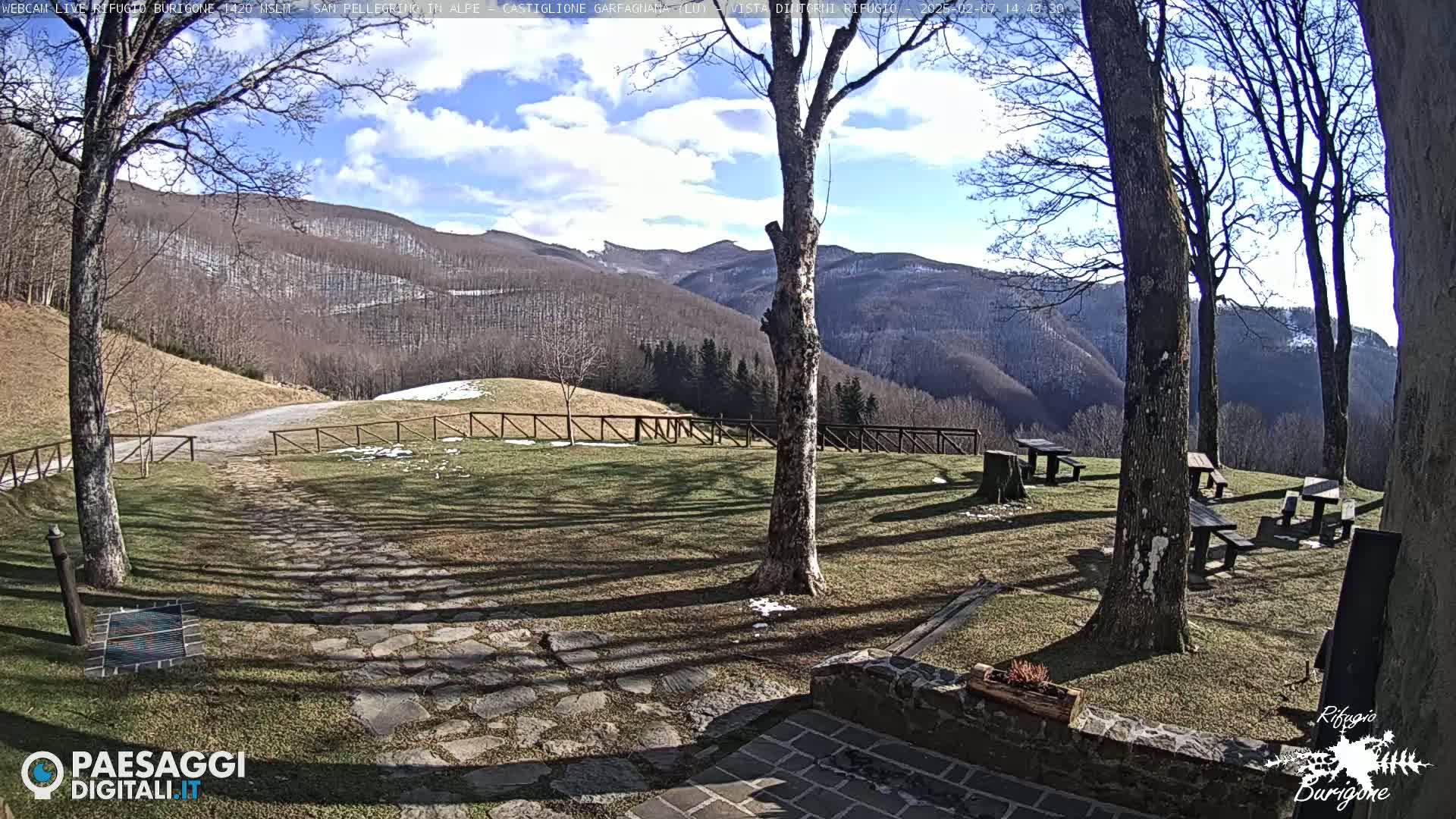  Garfagnana, Rifugio Burigone  Live Cam - Lucca, Tuscany, Italy