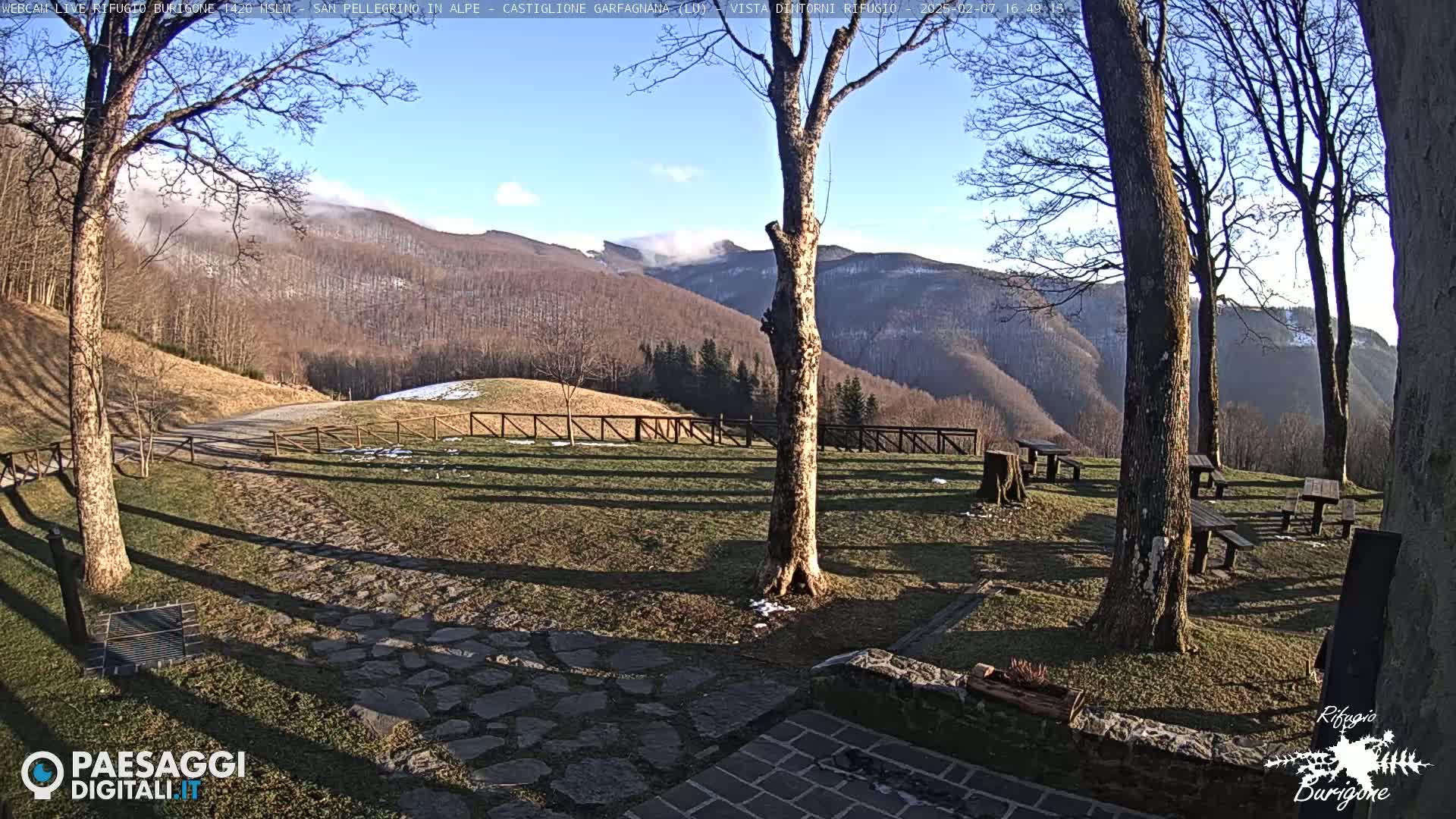  Garfagnana, Rifugio Burigone  Live Cam - Lucca, Tuscany, Italy