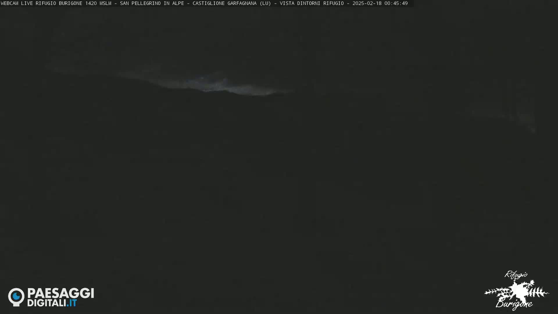 Garfagnana, Rifugio Burigone  Live Cam - Lucca, Tuscany, Italy