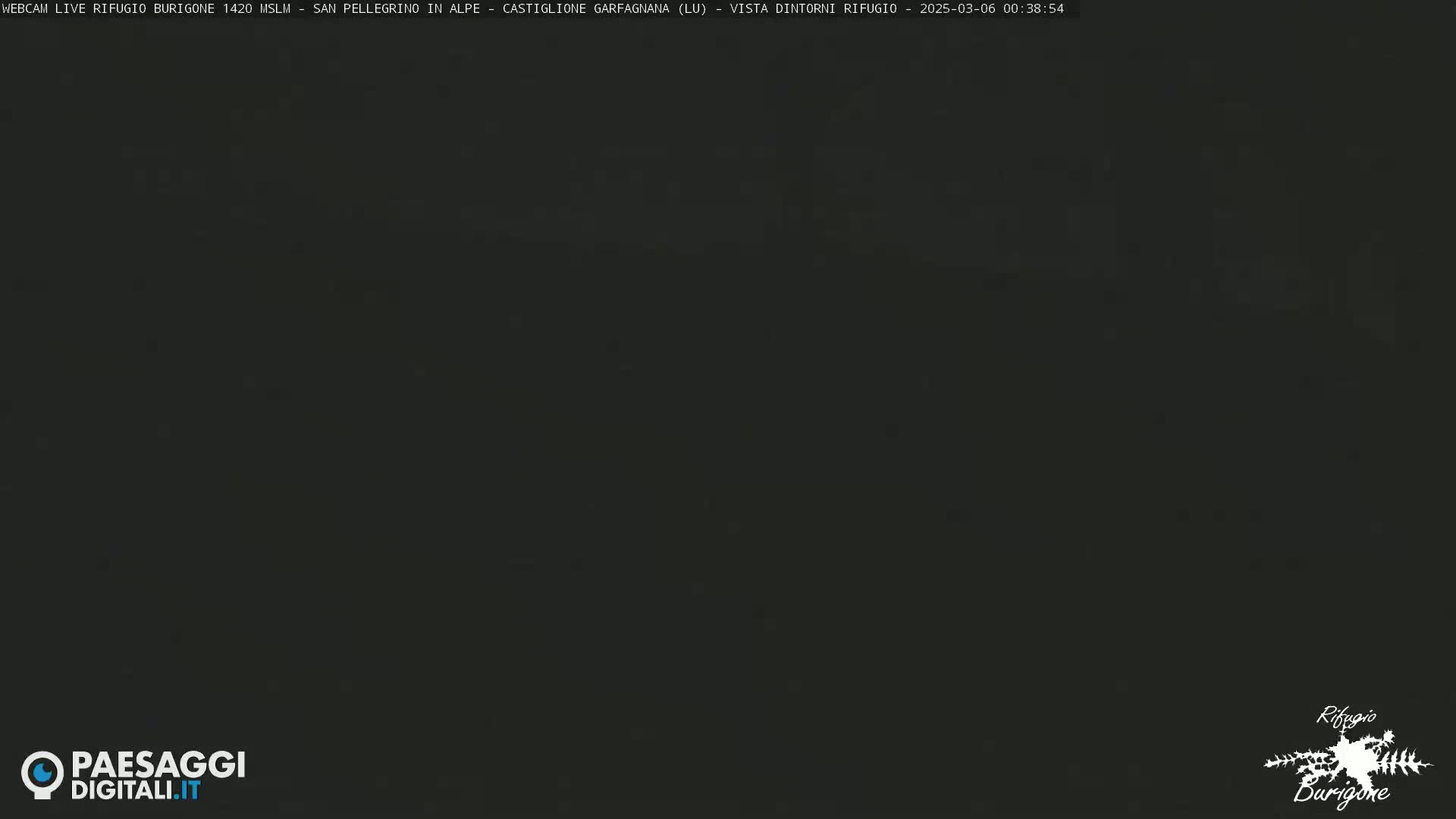A dark, nighttime image shows an indistinguishable view.