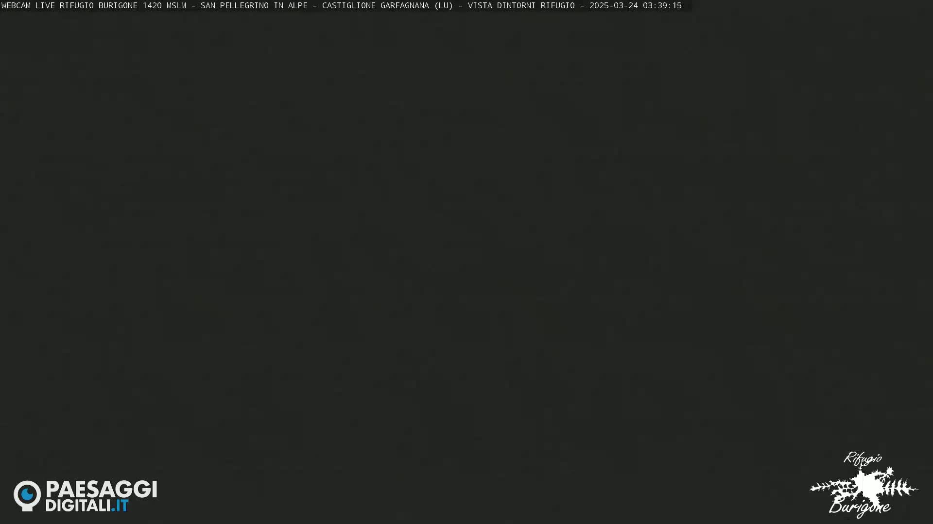 A dark, solid-colored image shows a mostly black screen.