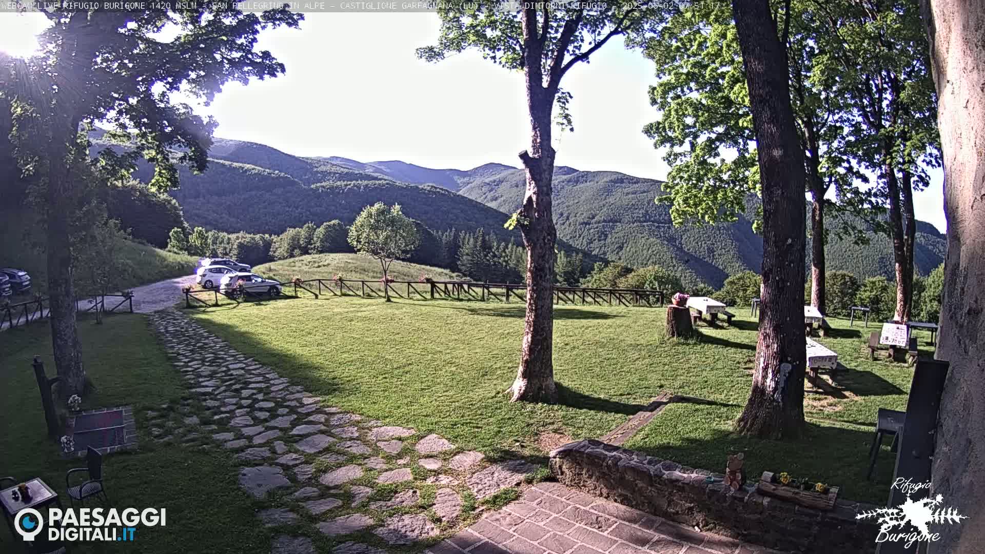  Garfagnana, Rifugio Burigone  Live Cam - Lucca, Tuscany, Italy