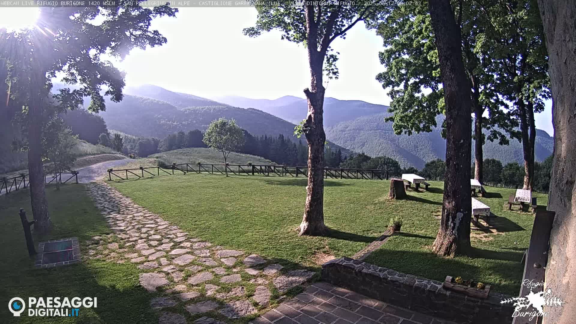  Garfagnana, Rifugio Burigone  Live Cam - Lucca, Tuscany, Italy