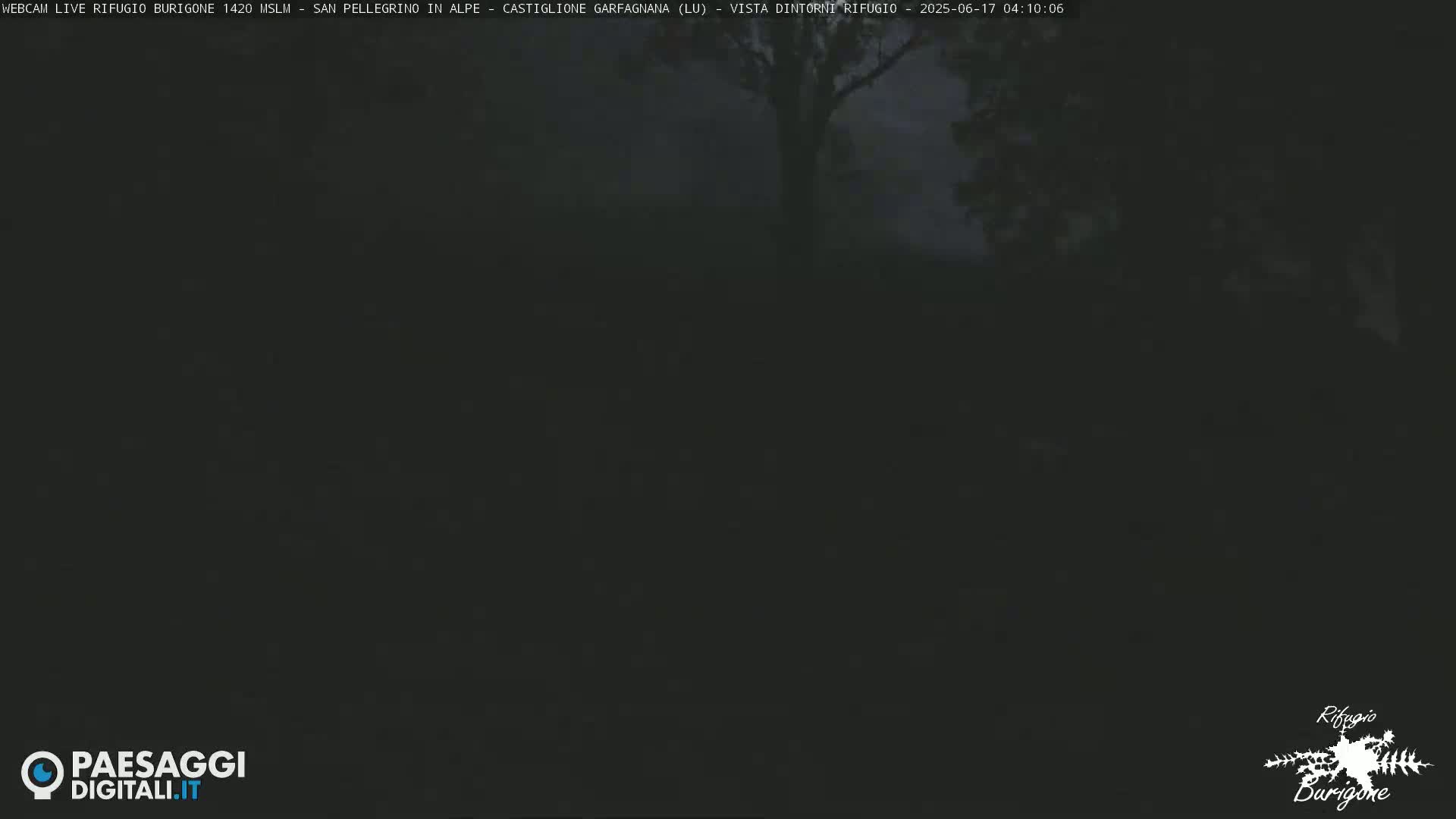 Garfagnana, Rifugio Burigone  Live Cam - Lucca, Tuscany, Italy