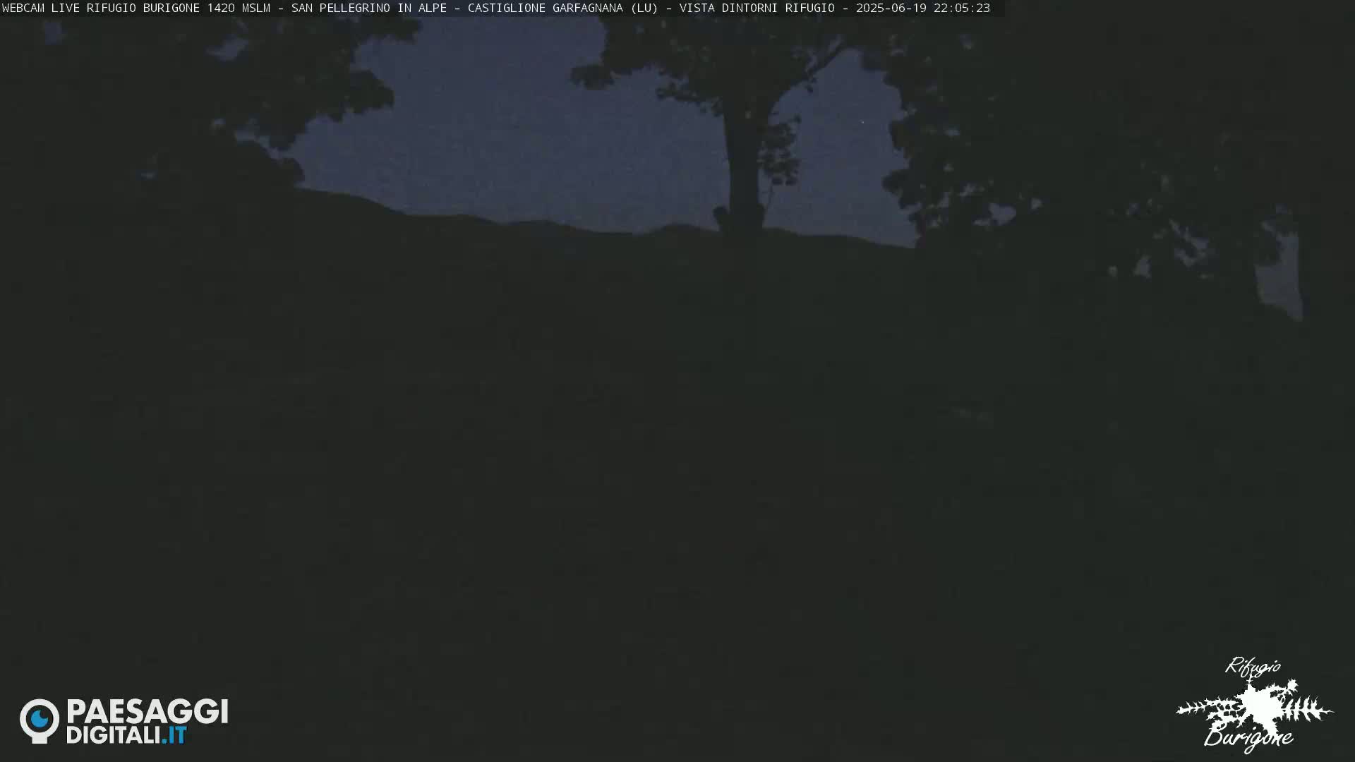 Garfagnana, Rifugio Burigone  Live Cam - Lucca, Tuscany, Italy