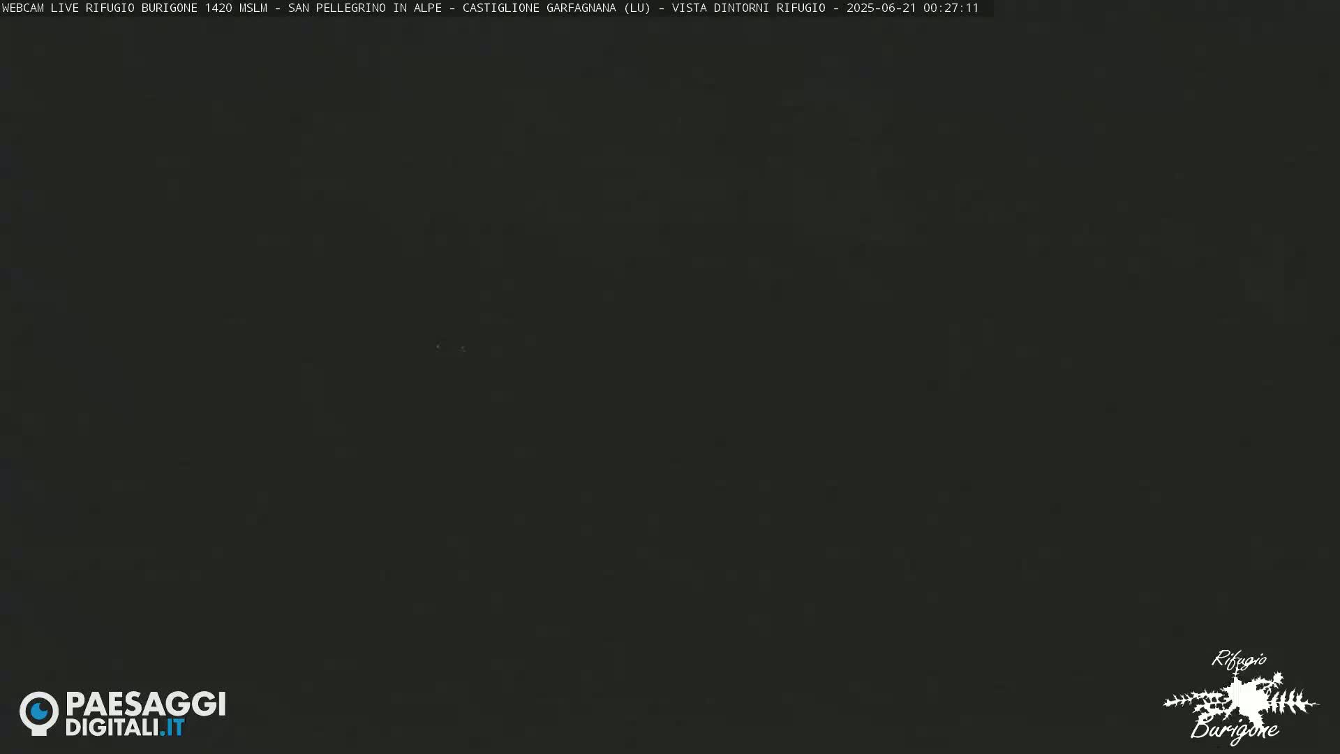 Garfagnana, Rifugio Burigone  Live Cam - Lucca, Tuscany, Italy