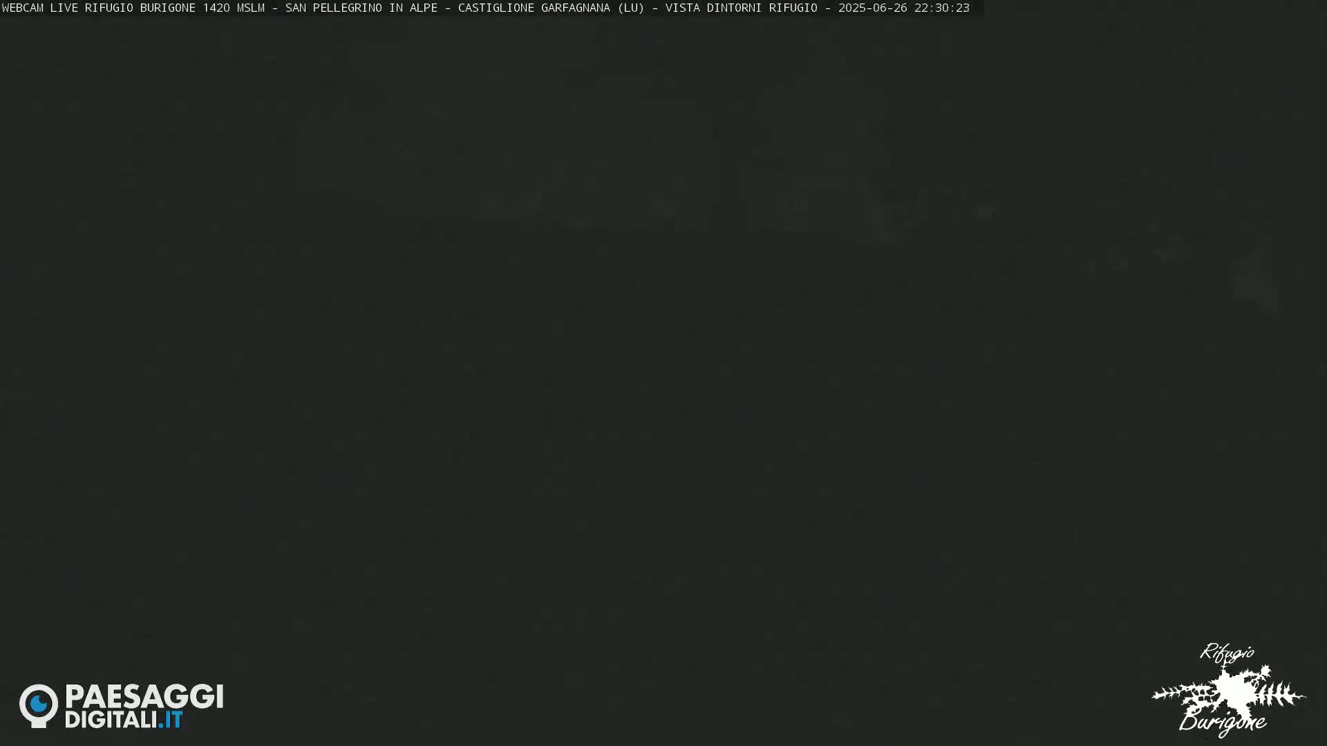 Garfagnana, Rifugio Burigone  Live Cam - Lucca, Tuscany, Italy