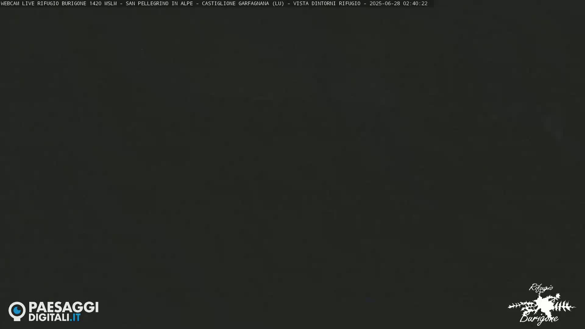 Garfagnana, Rifugio Burigone  Live Cam - Lucca, Tuscany, Italy