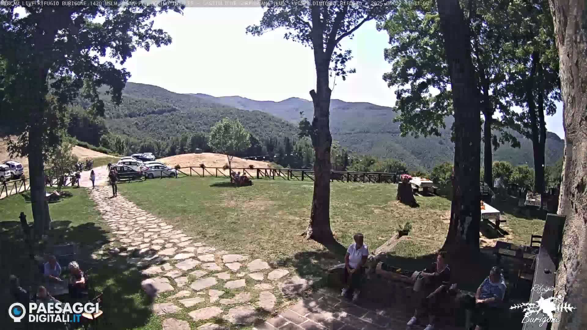 Garfagnana, Rifugio Burigone  Live Cam - Lucca, Tuscany, Italy