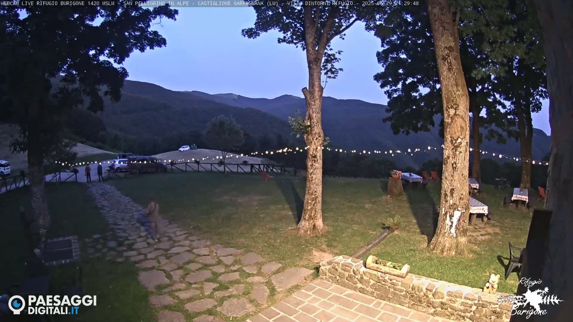 Garfagnana, Rifugio Burigone  Live Cam - Lucca, Tuscany, Italy