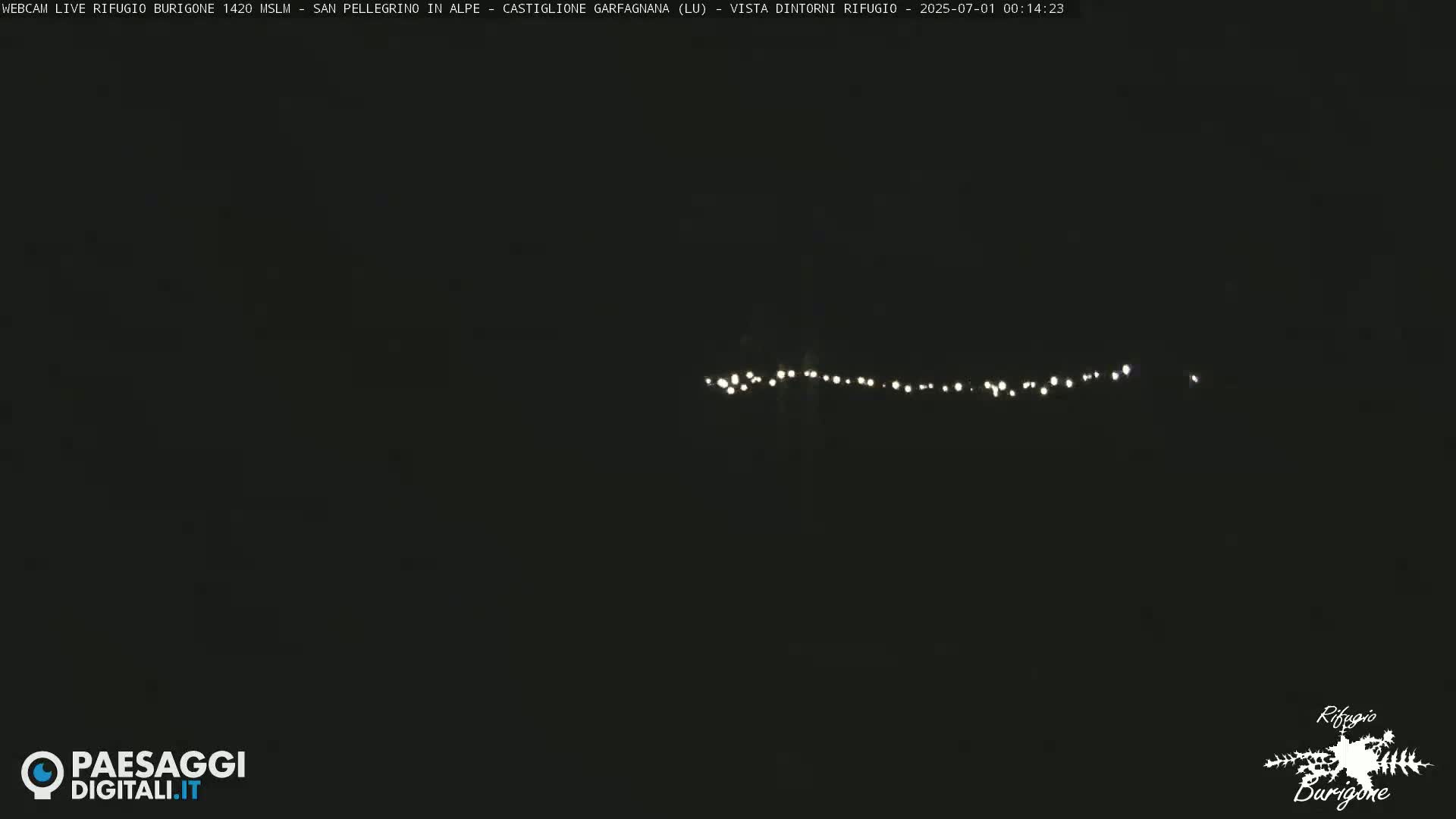 Garfagnana, Rifugio Burigone  Live Cam - Lucca, Tuscany, Italy