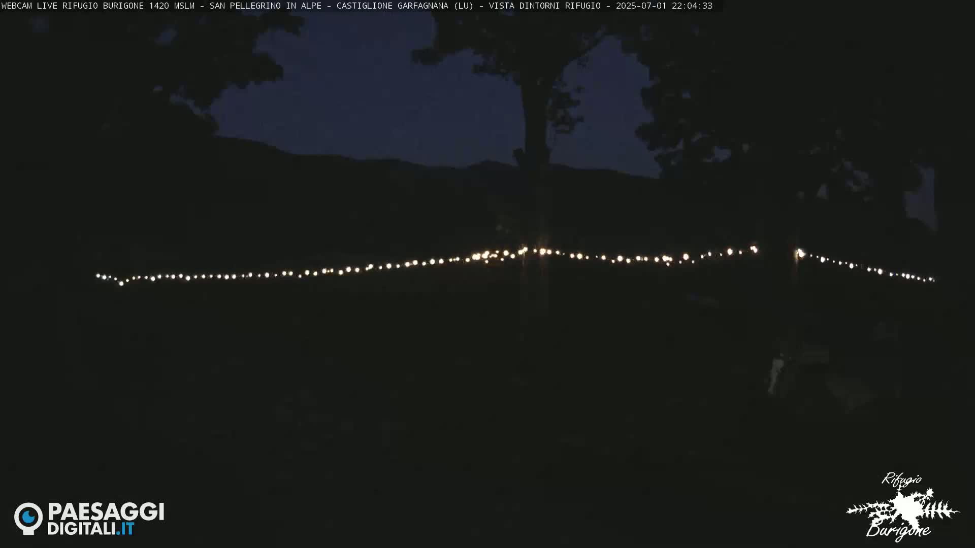 Garfagnana, Rifugio Burigone  Live Cam - Lucca, Tuscany, Italy