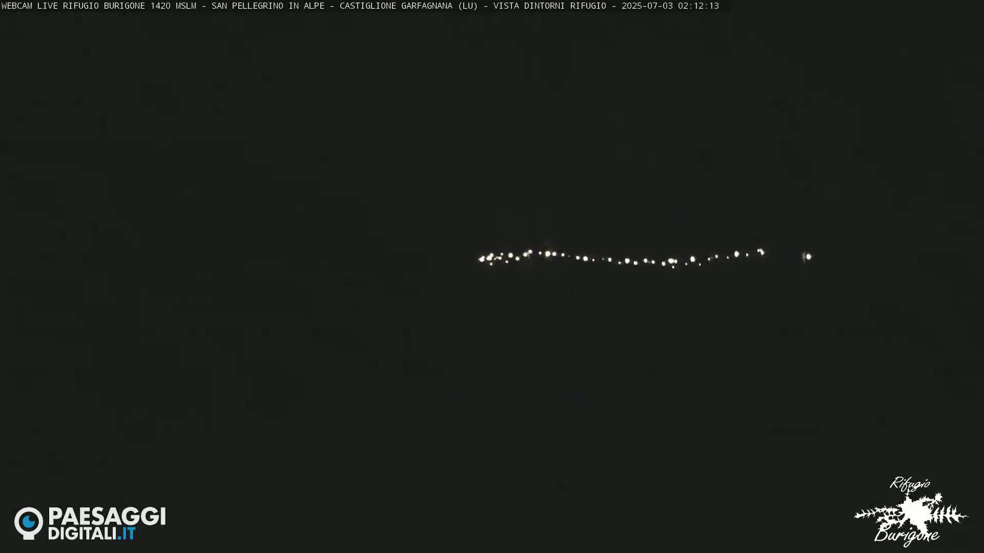 Garfagnana, Rifugio Burigone  Live Cam - Lucca, Tuscany, Italy