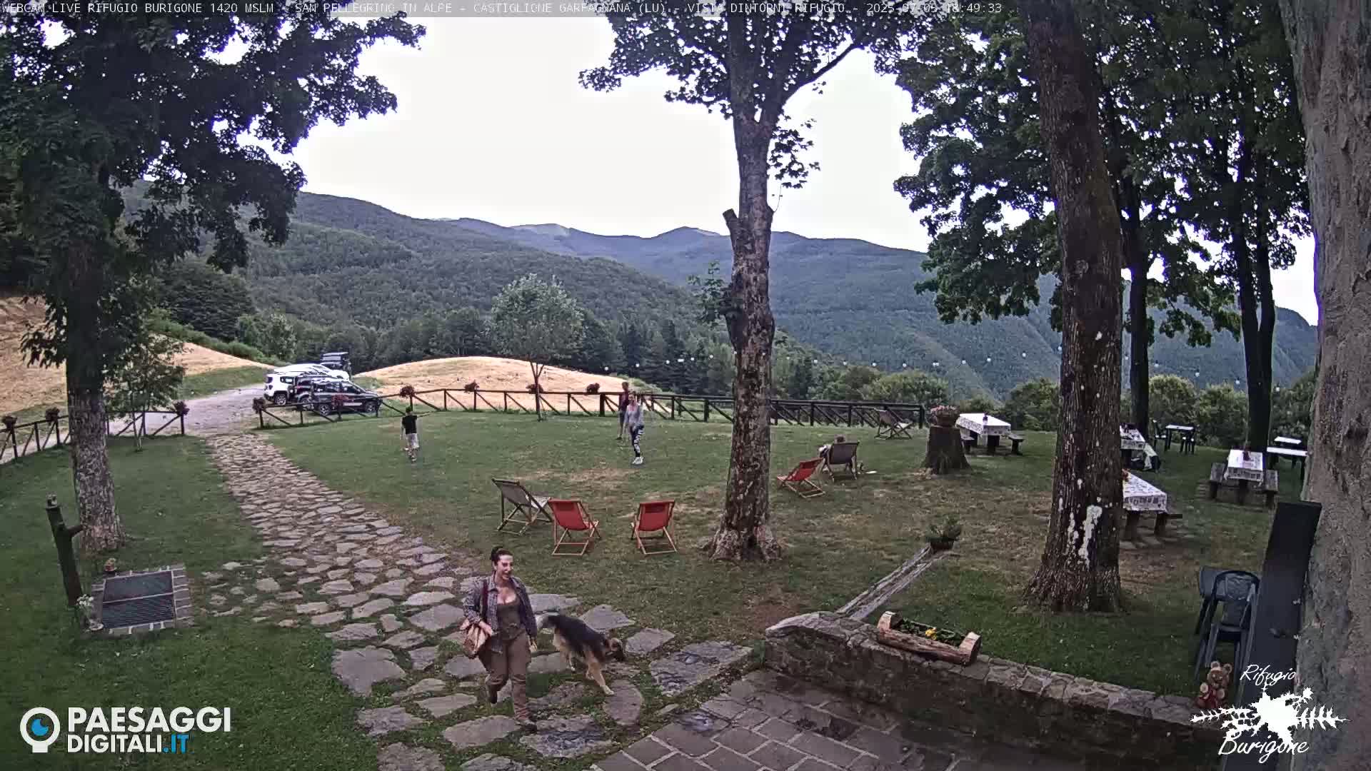 Garfagnana, Rifugio Burigone  Live Cam - Lucca, Tuscany, Italy