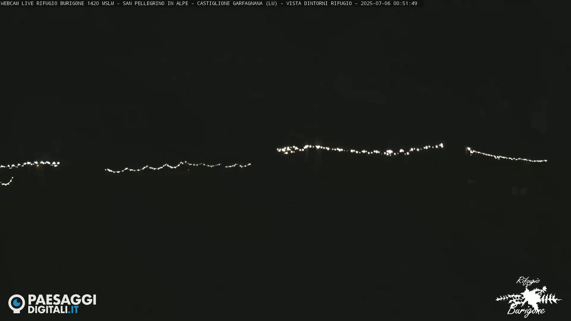 Garfagnana, Rifugio Burigone  Live Cam - Lucca, Tuscany, Italy
