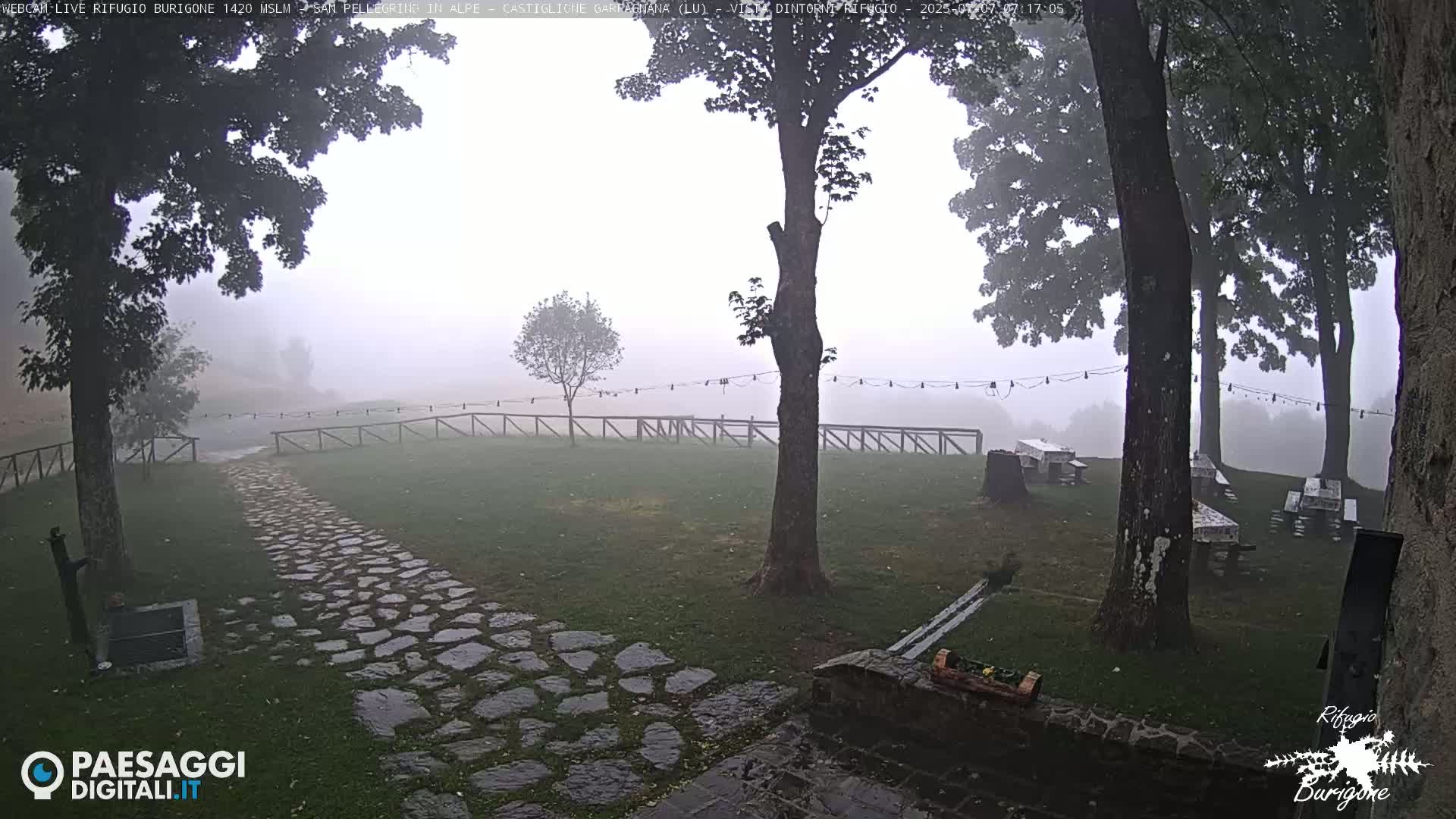 Garfagnana, Rifugio Burigone  Live Cam - Lucca, Tuscany, Italy