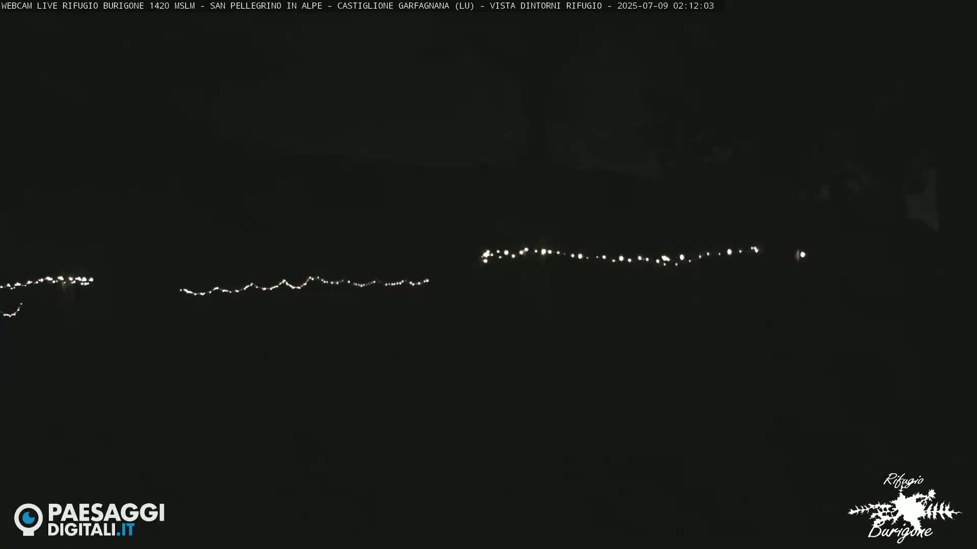 Garfagnana, Rifugio Burigone  Live Cam - Lucca, Tuscany, Italy