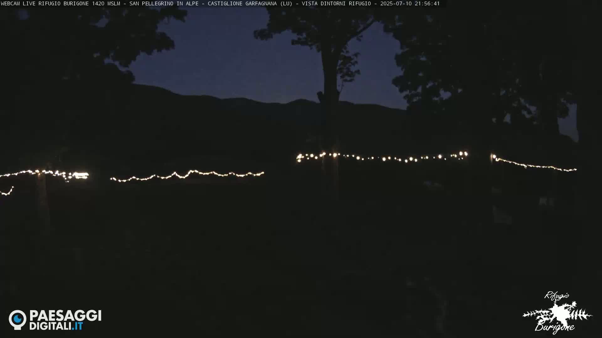 Garfagnana, Rifugio Burigone  Live Cam - Lucca, Tuscany, Italy