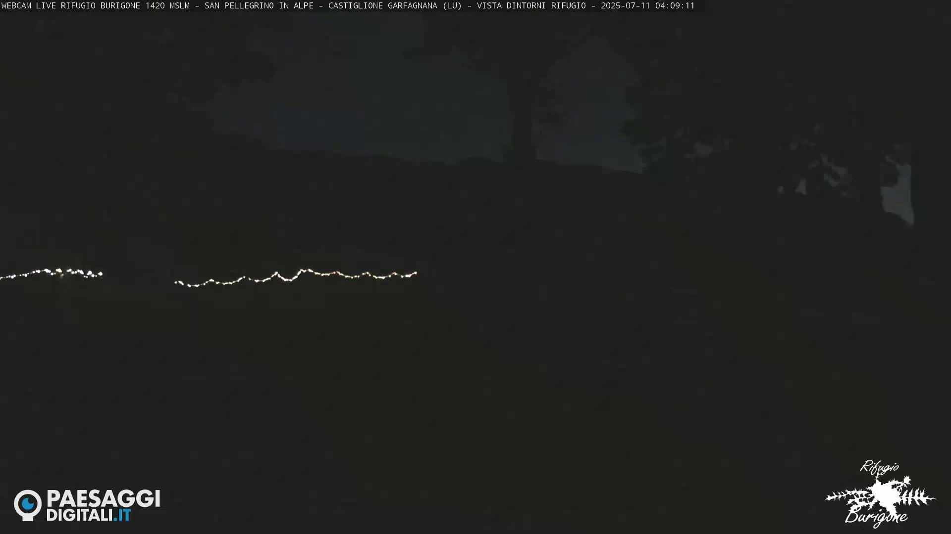 Garfagnana, Rifugio Burigone  Live Cam - Lucca, Tuscany, Italy