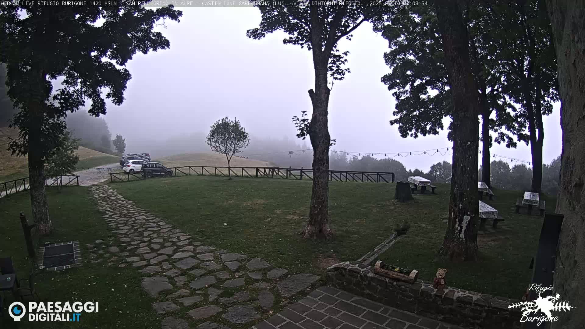 Garfagnana, Rifugio Burigone  Live Cam - Lucca, Tuscany, Italy