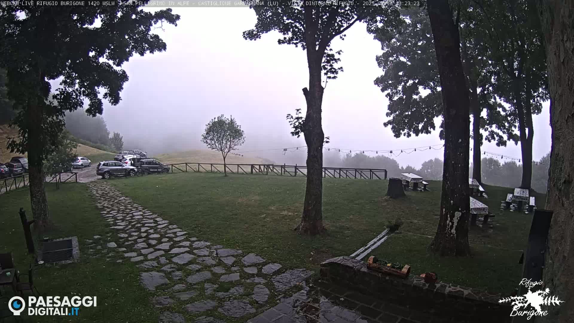 Garfagnana, Rifugio Burigone  Live Cam - Lucca, Tuscany, Italy
