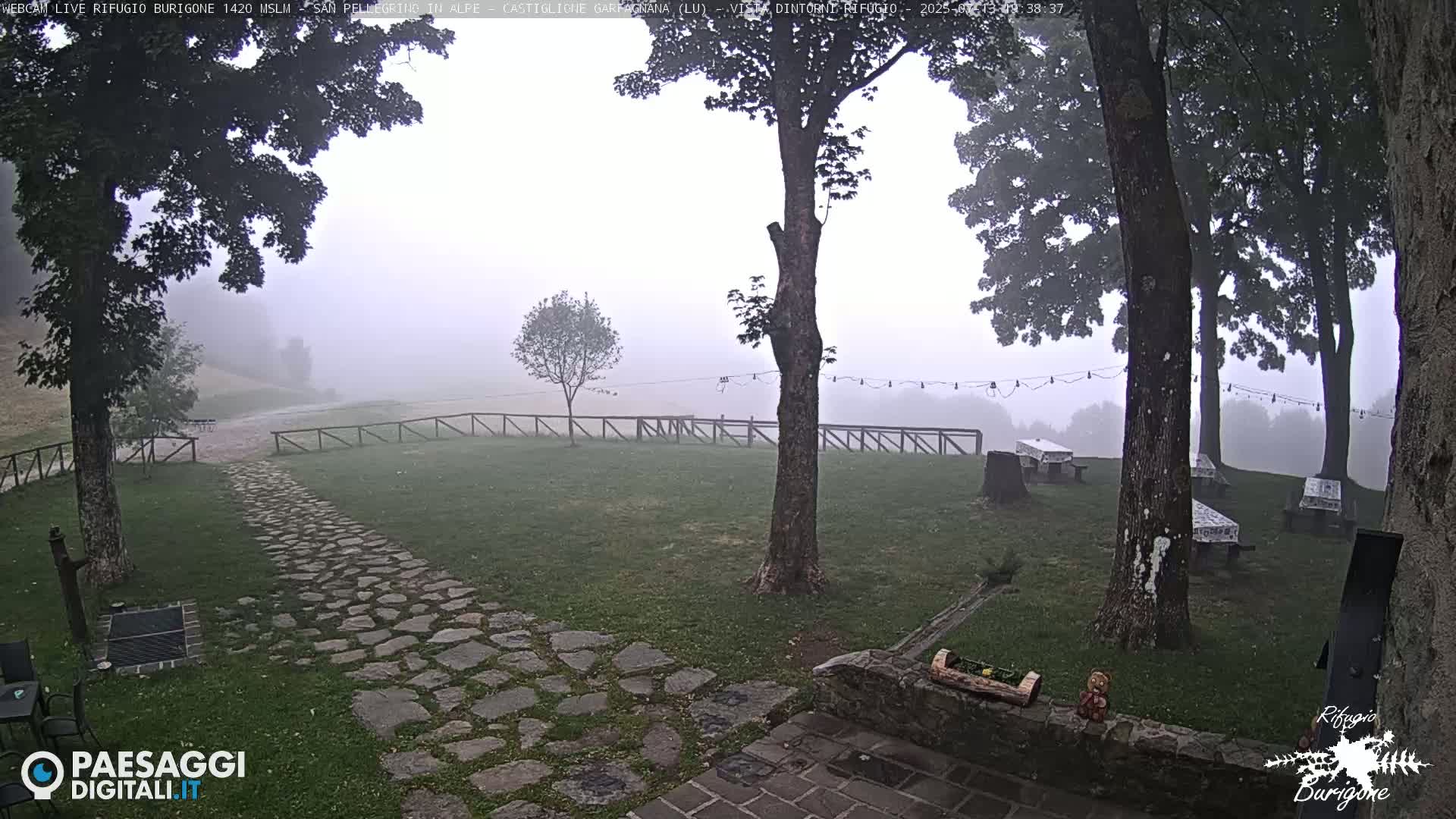 Garfagnana, Rifugio Burigone  Live Cam - Lucca, Tuscany, Italy