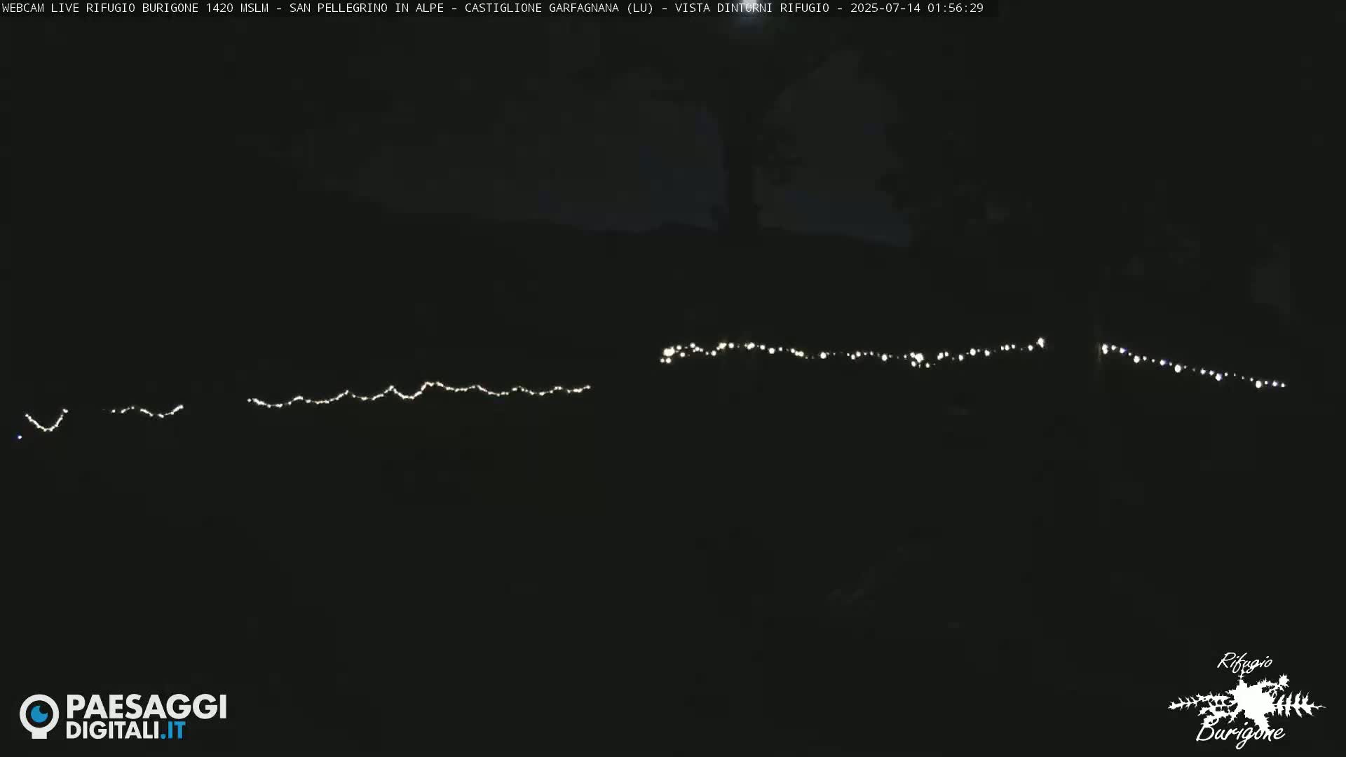 Garfagnana, Rifugio Burigone  Live Cam - Lucca, Tuscany, Italy