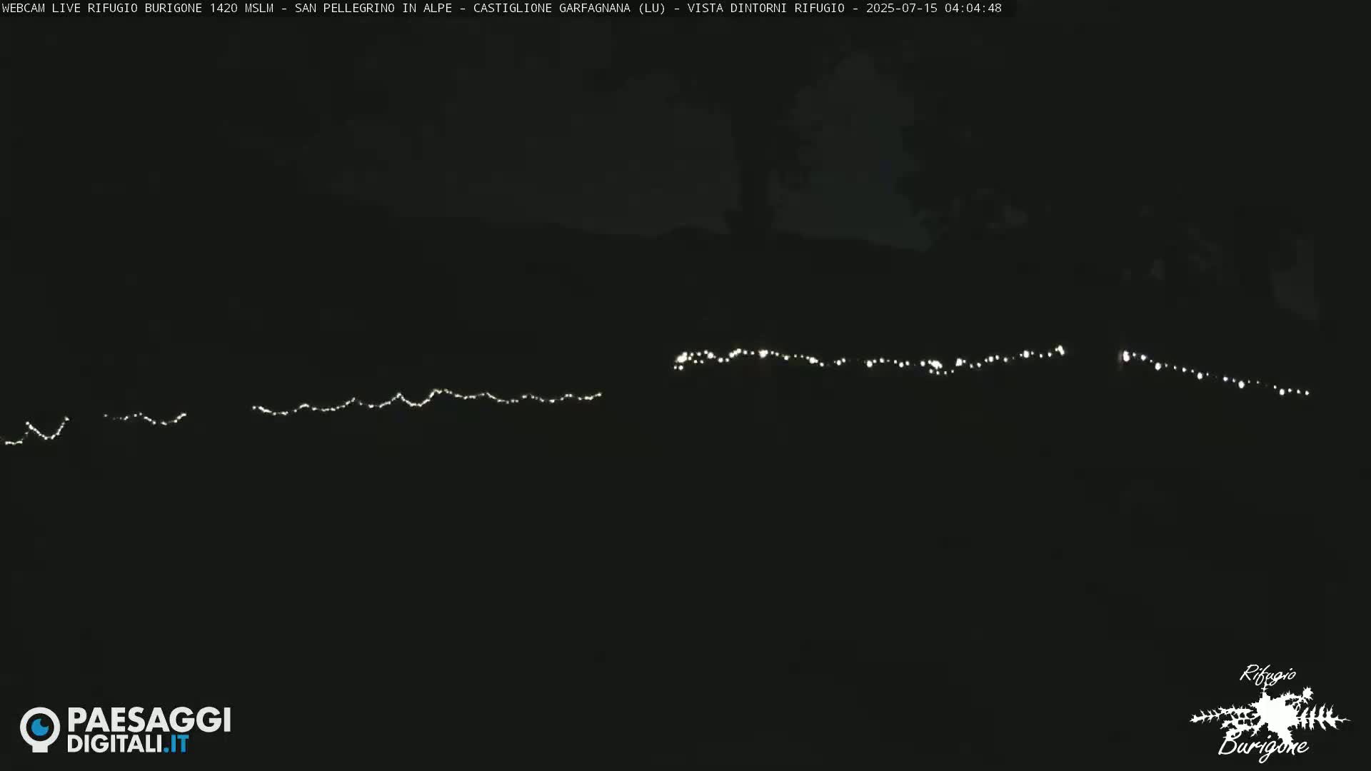 Garfagnana, Rifugio Burigone  Live Cam - Lucca, Tuscany, Italy