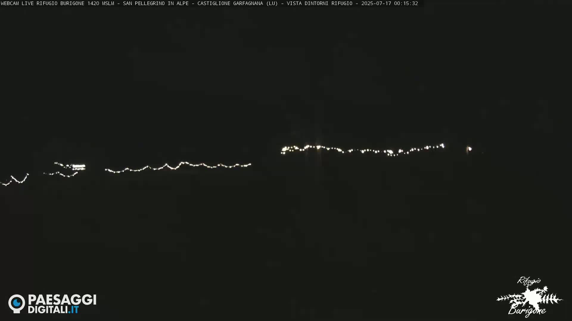 Garfagnana, Rifugio Burigone  Live Cam - Lucca, Tuscany, Italy