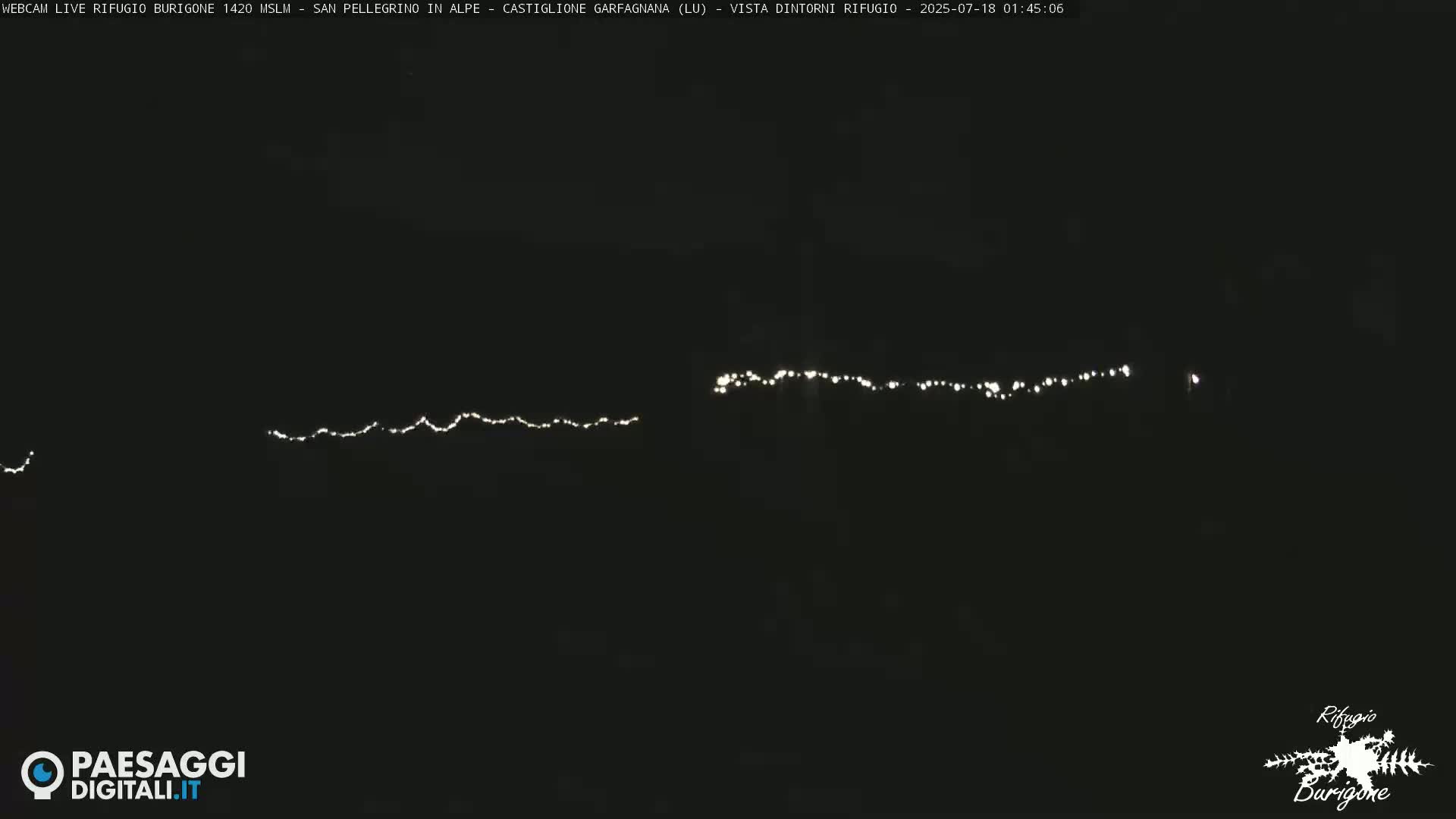 Garfagnana, Rifugio Burigone  Live Cam - Lucca, Tuscany, Italy