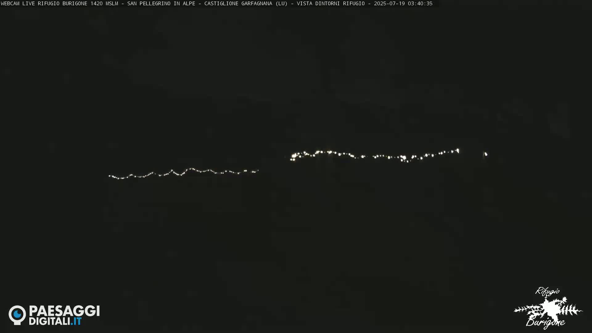 Garfagnana, Rifugio Burigone  Live Cam - Lucca, Tuscany, Italy