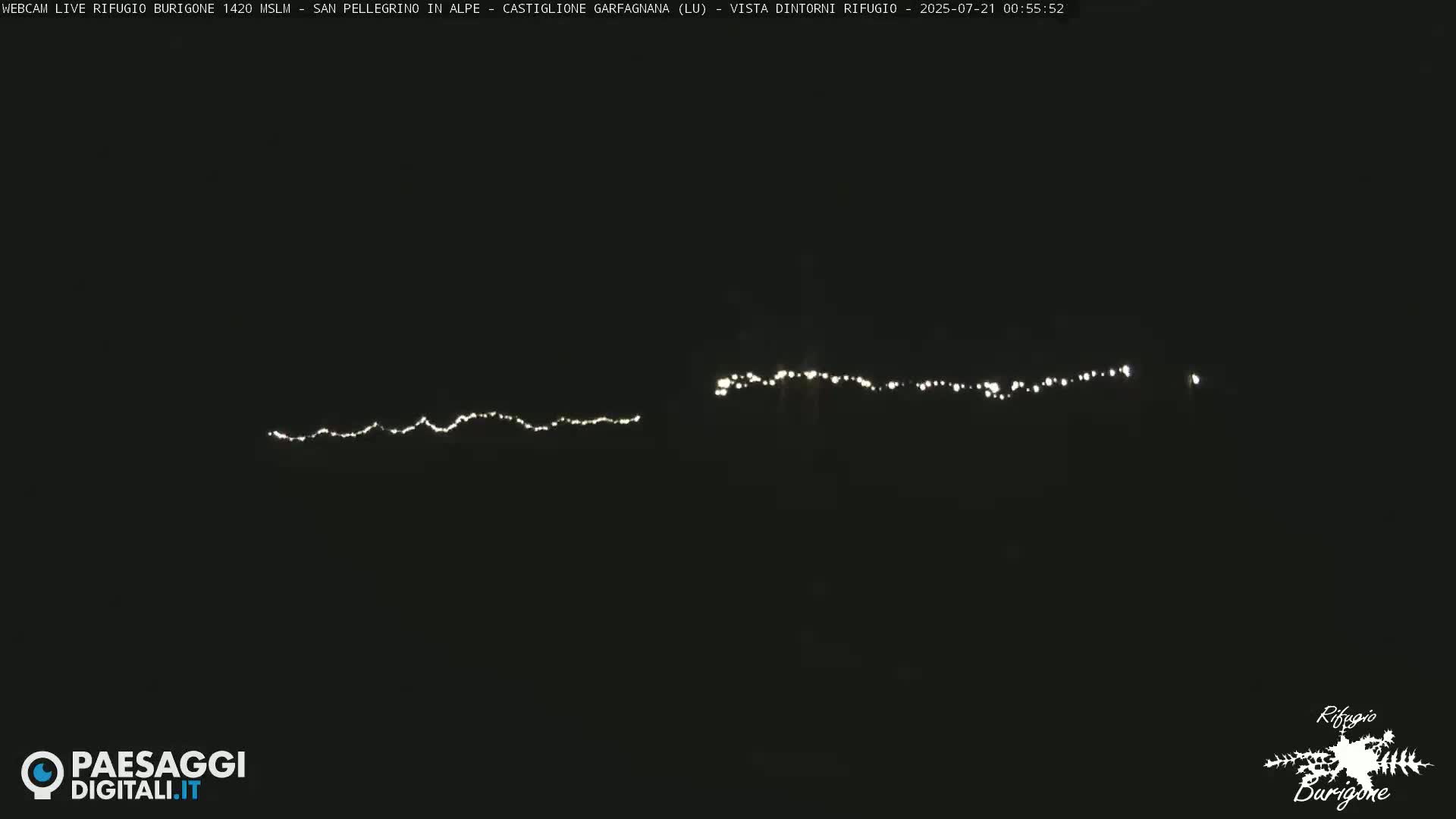 Garfagnana, Rifugio Burigone  Live Cam - Lucca, Tuscany, Italy