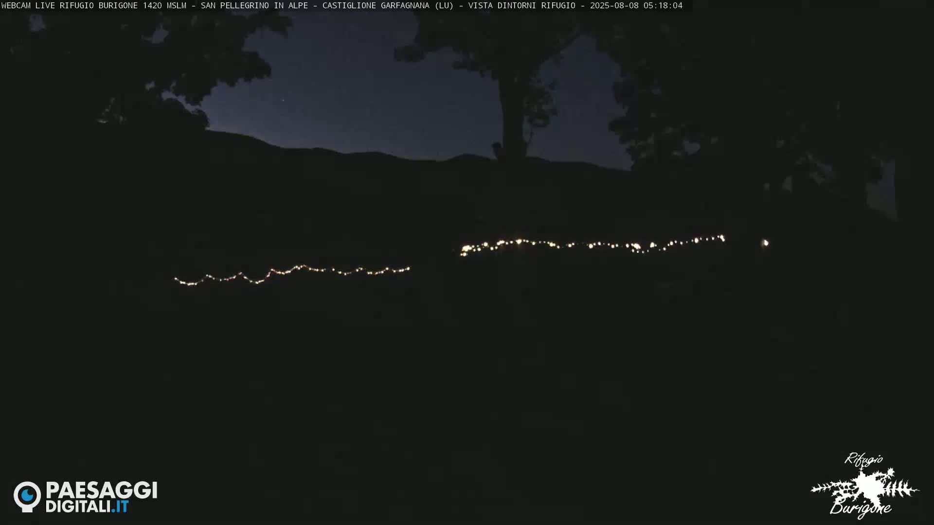 Garfagnana, Rifugio Burigone  Live Cam - Lucca, Tuscany, Italy