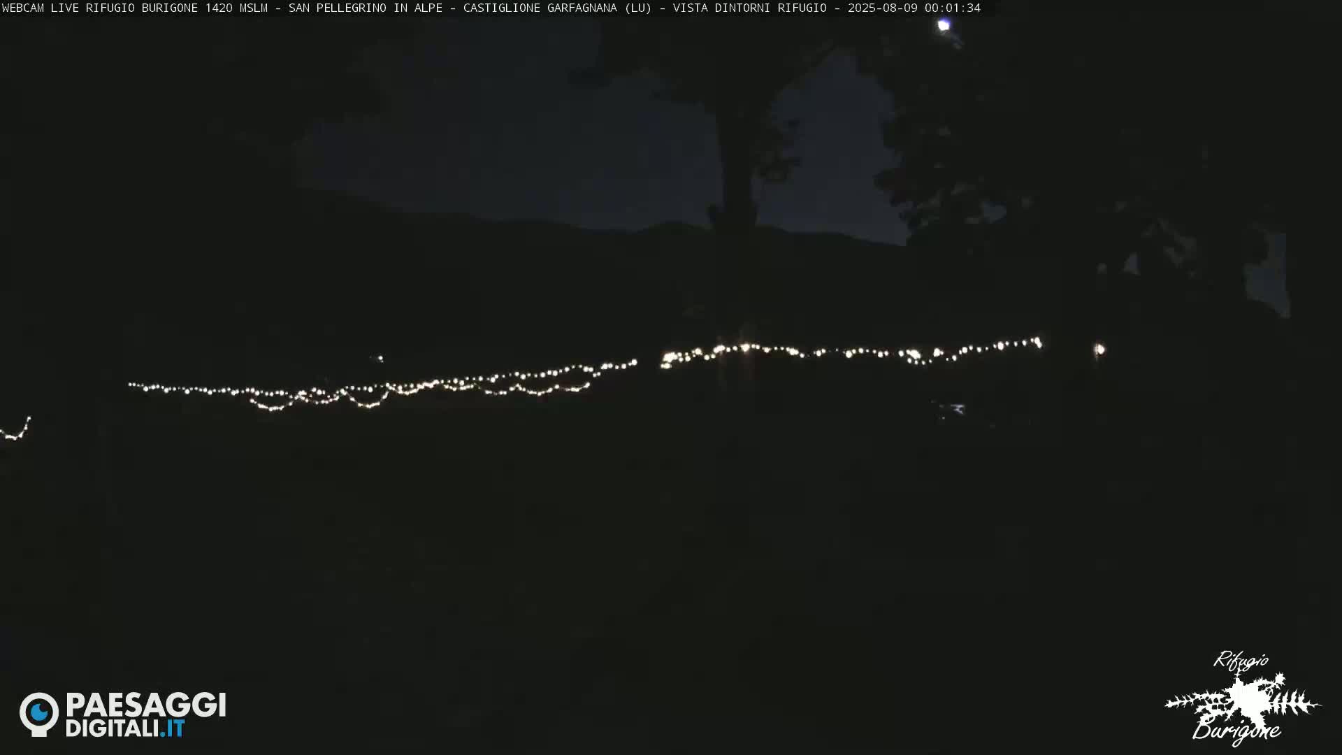 Garfagnana, Rifugio Burigone  Live Cam - Lucca, Tuscany, Italy