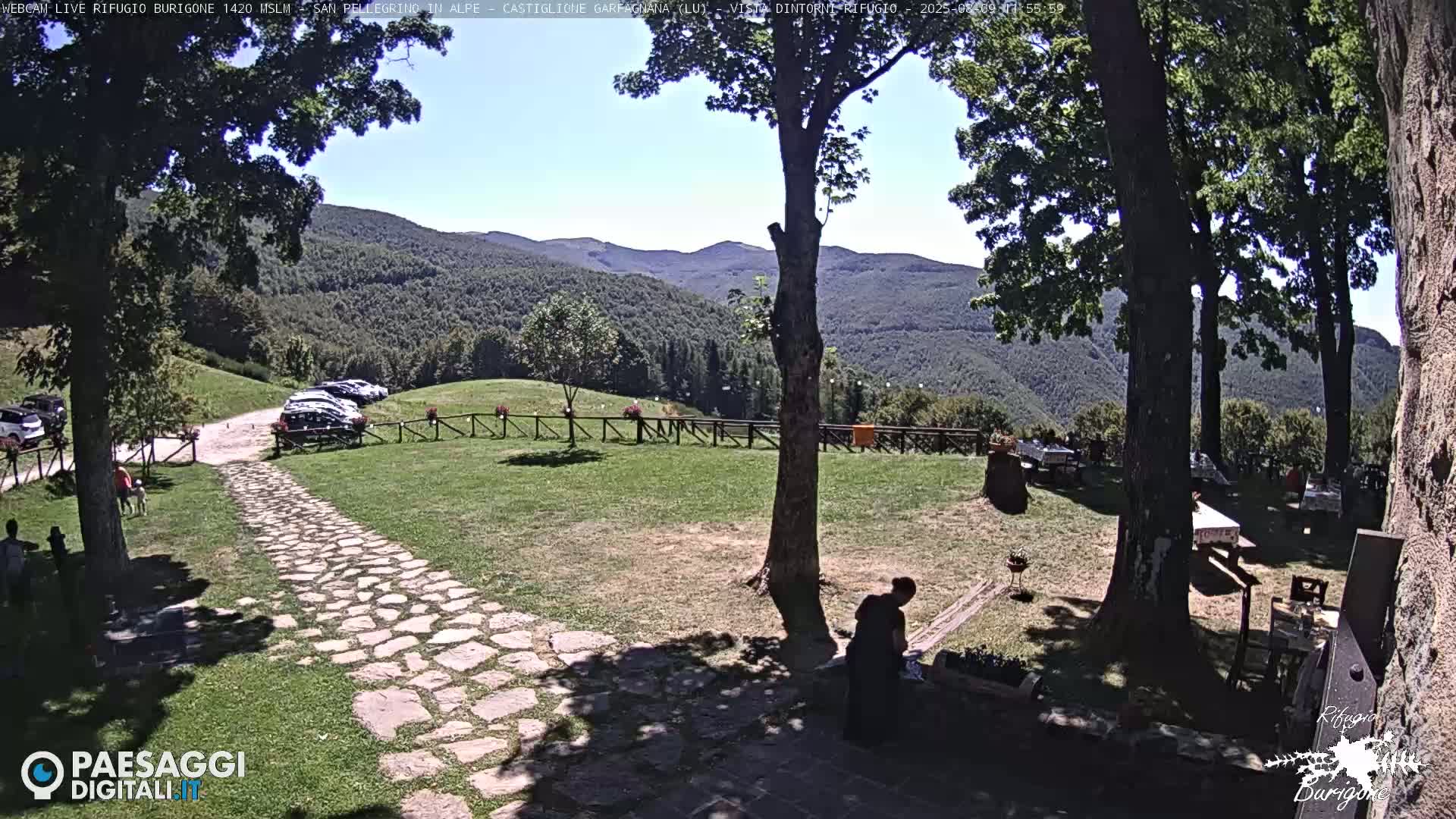 Garfagnana, Rifugio Burigone  Live Cam - Lucca, Tuscany, Italy