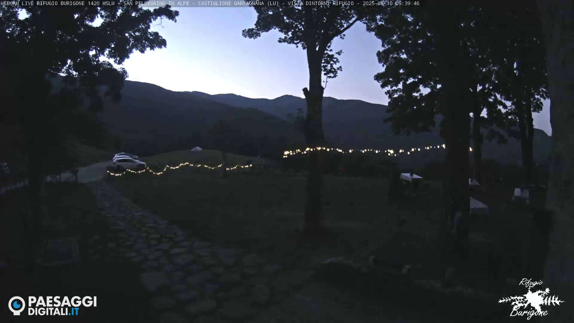 Garfagnana, Rifugio Burigone  Live Cam - Lucca, Tuscany, Italy