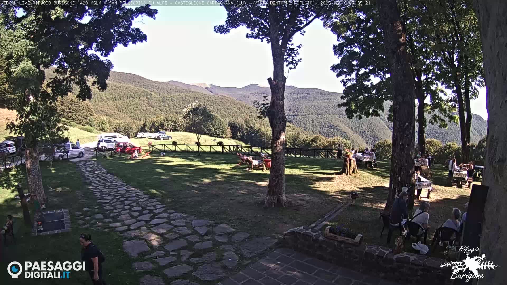 Garfagnana, Rifugio Burigone  Live Cam - Lucca, Tuscany, Italy