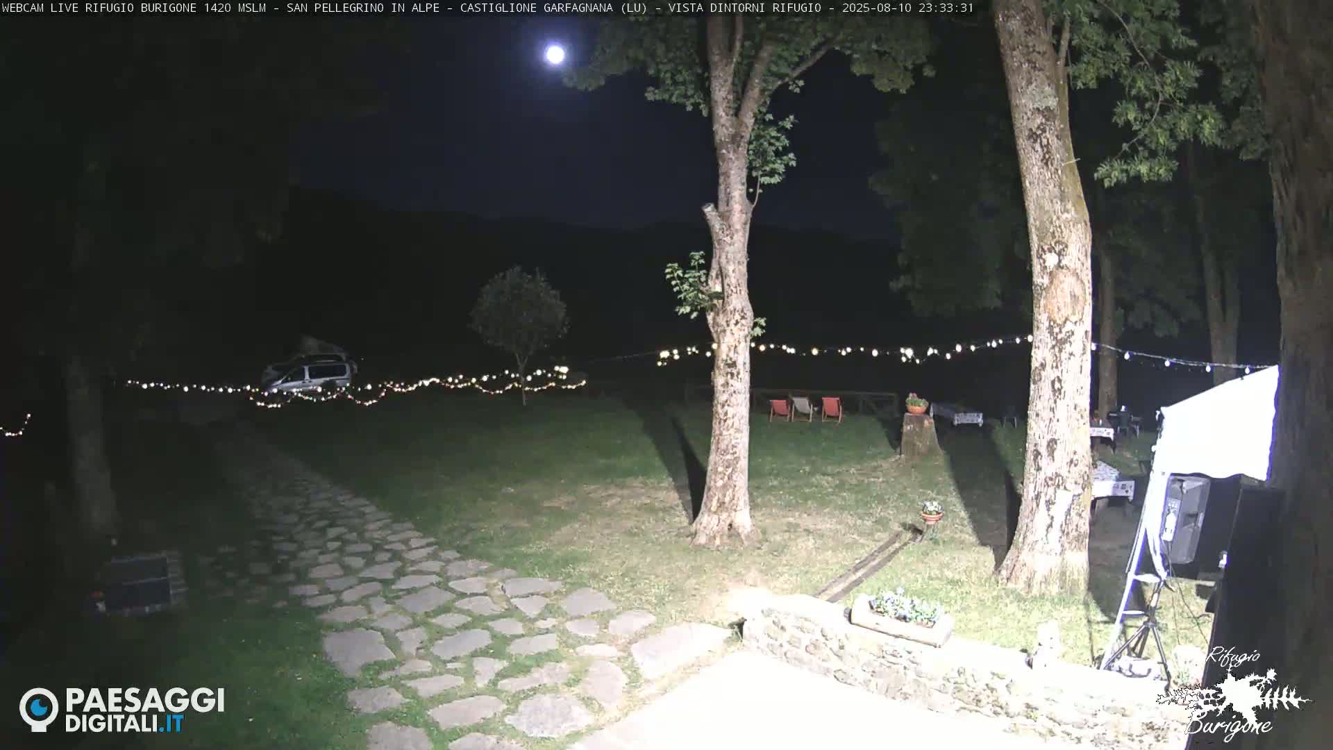 Garfagnana, Rifugio Burigone  Live Cam - Lucca, Tuscany, Italy